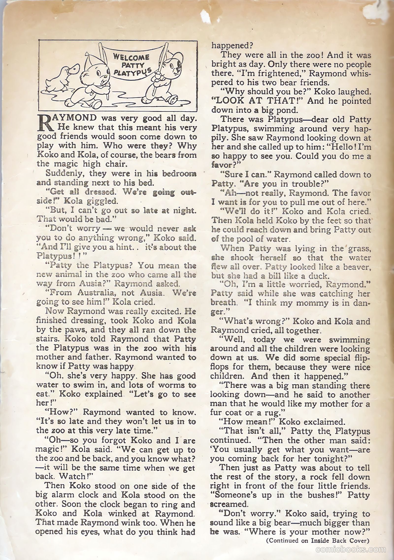 Tick Tock Tales [Tick Tock Comics] #22 — page 2 of 36