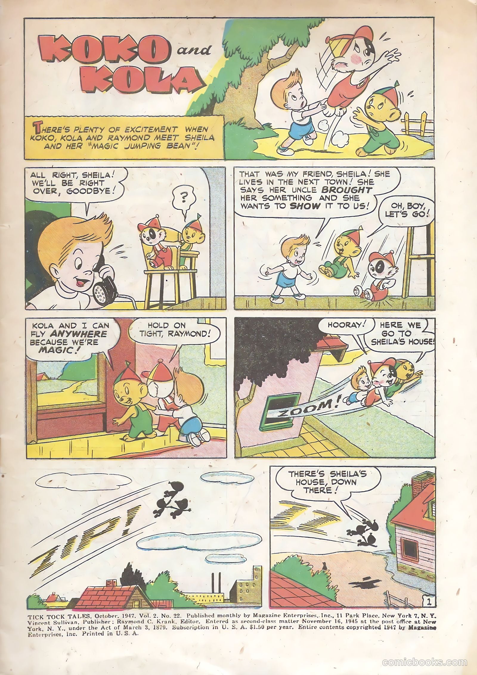 Tick Tock Tales [Tick Tock Comics] #22 — page 3 of 36