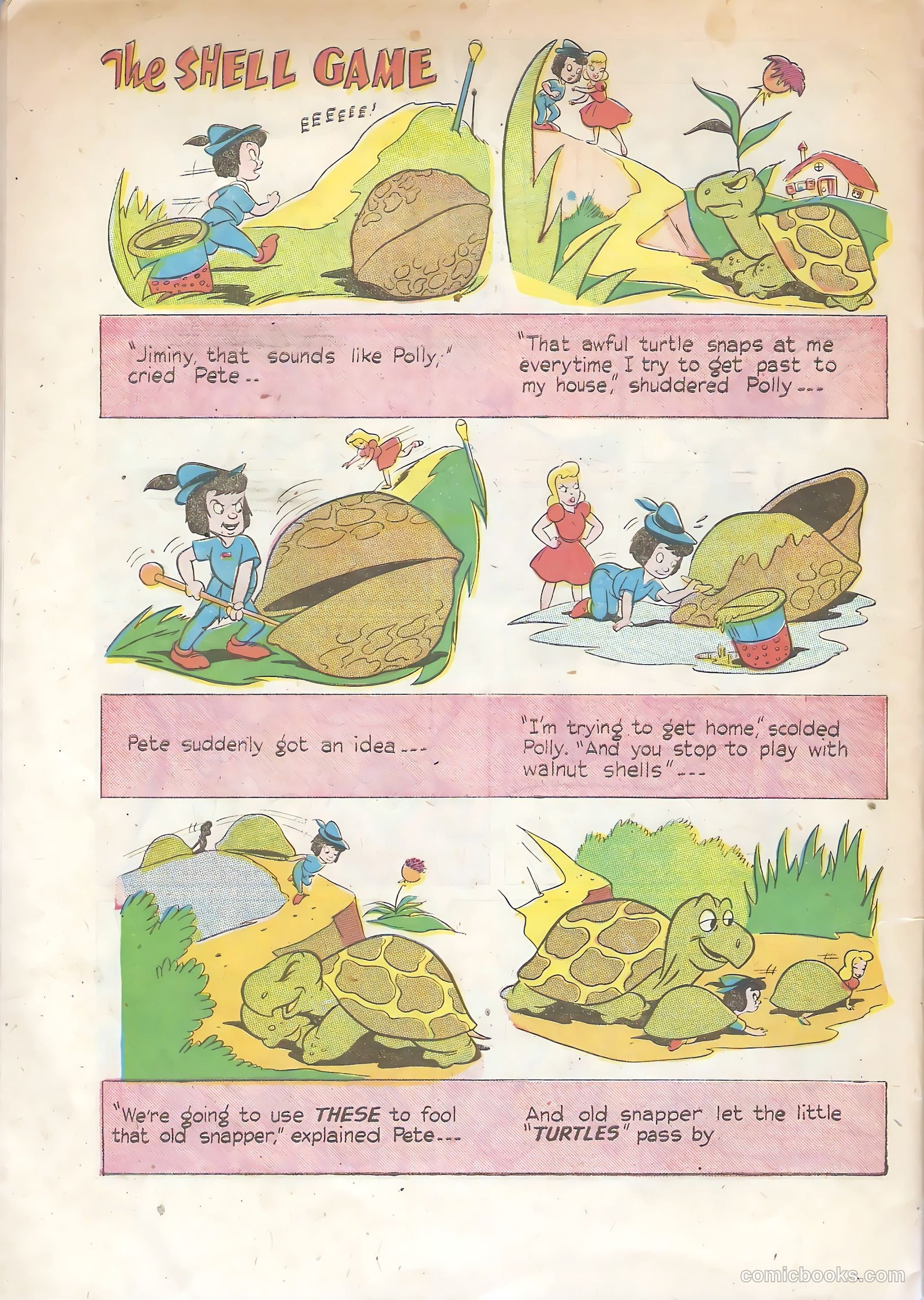 Tick Tock Tales [Tick Tock Comics] #22 — page 34 of 36