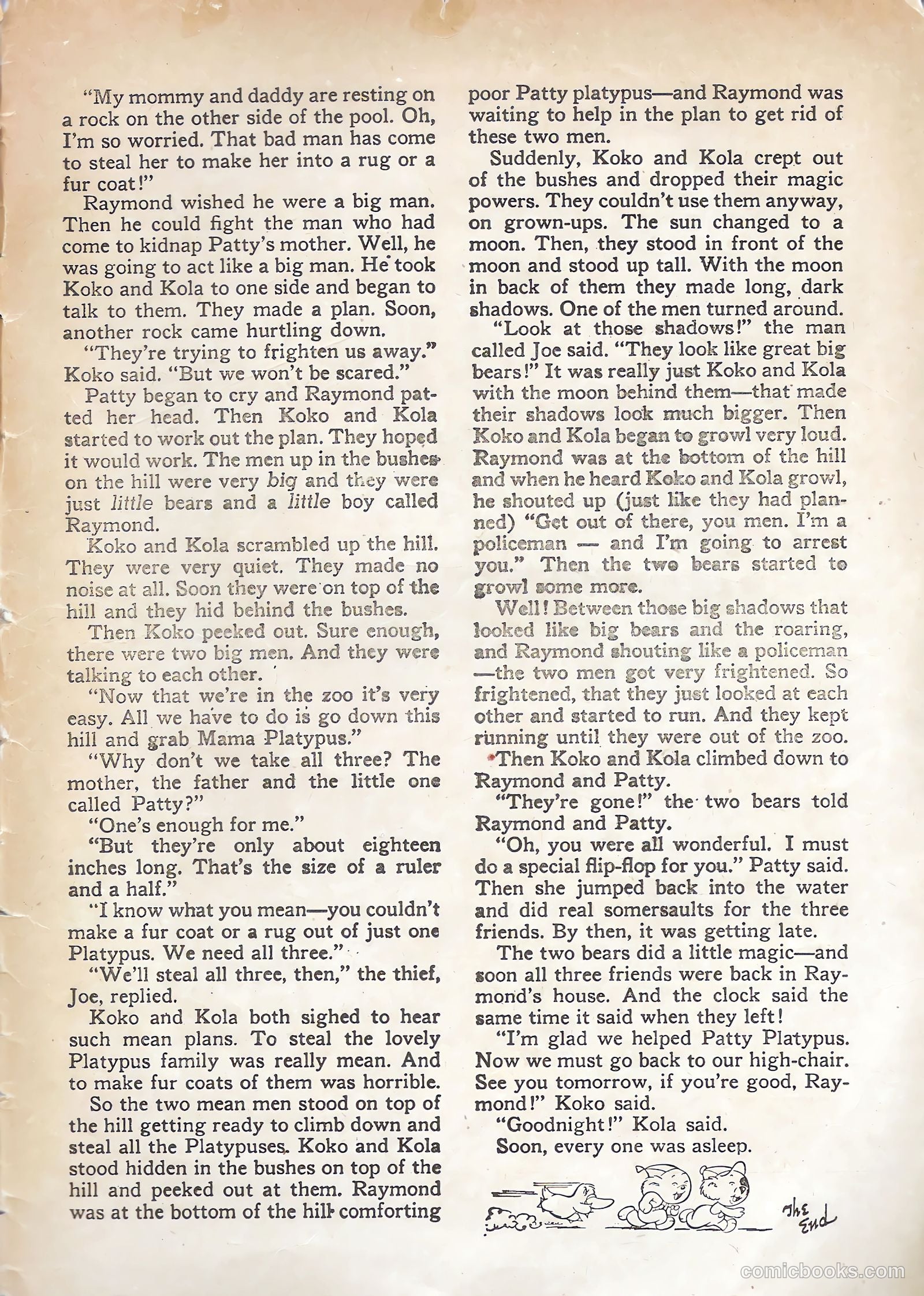 Tick Tock Tales [Tick Tock Comics] #22 — page 35 of 36