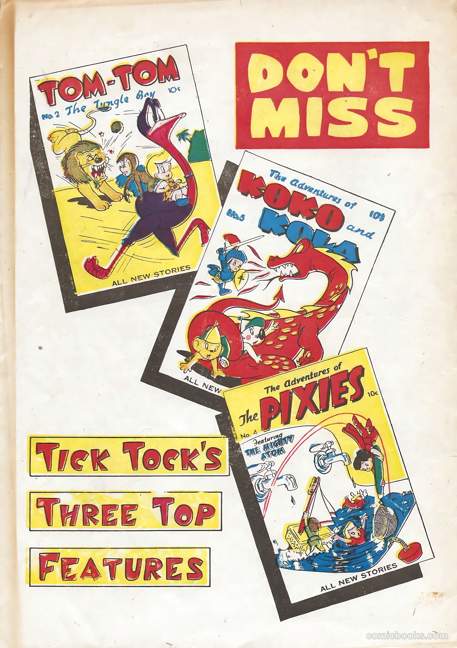 Tick Tock Tales [Tick Tock Comics] #22 — page 36 of 36