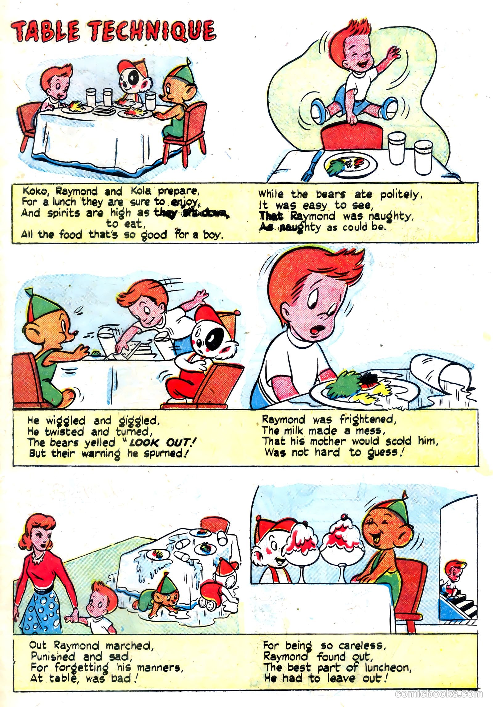 Tick Tock Tales [Tick Tock Comics] #23 — page 29 of 36