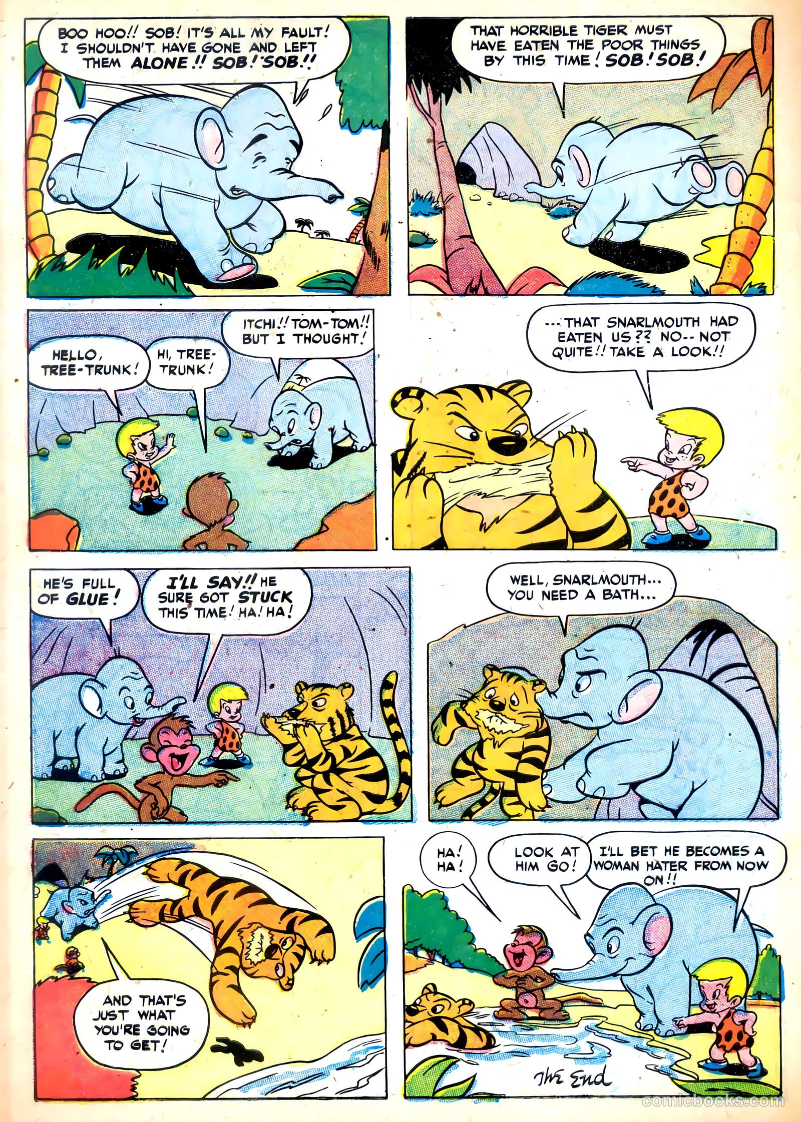 Tick Tock Tales [Tick Tock Comics] #25 — page 34 of 36