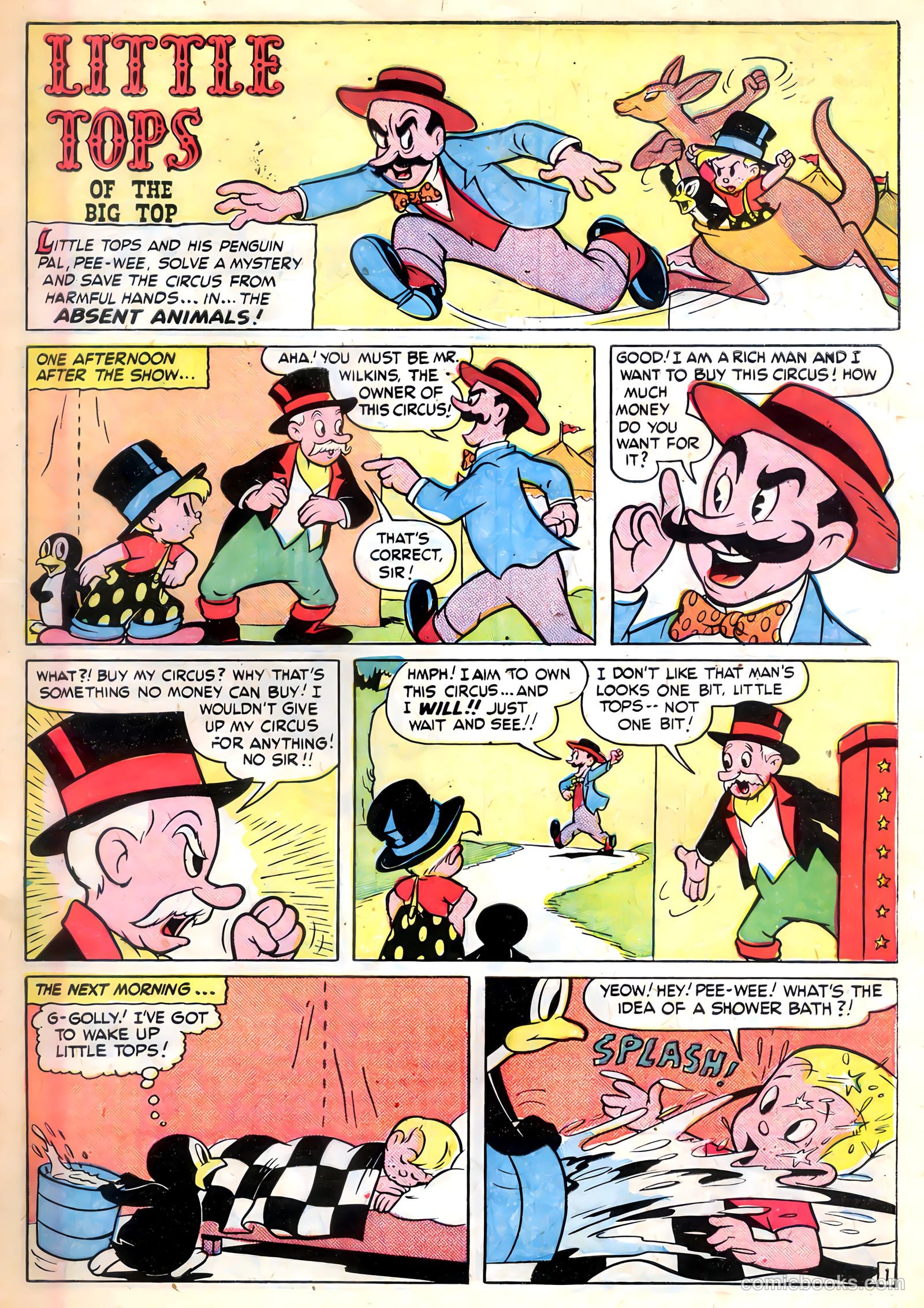 Tick Tock Tales [Tick Tock Comics] #26 — page 8 of 37