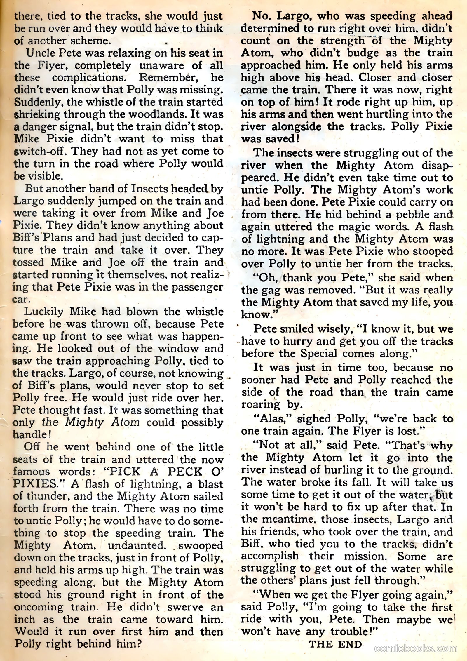 Tick Tock Tales [Tick Tock Comics] #26 — page 36 of 37