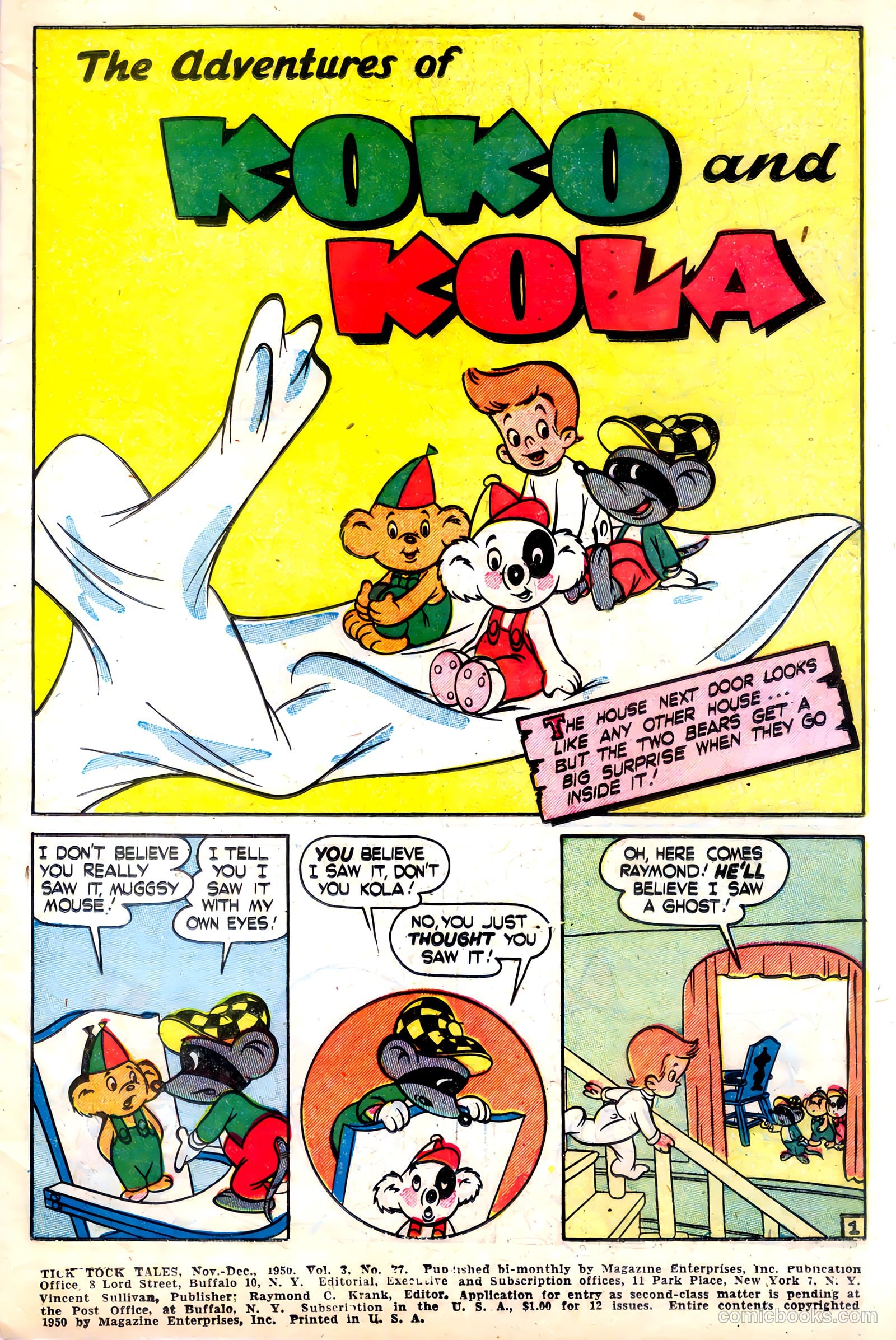 Tick Tock Tales [Tick Tock Comics] #27 — page 3 of 36
