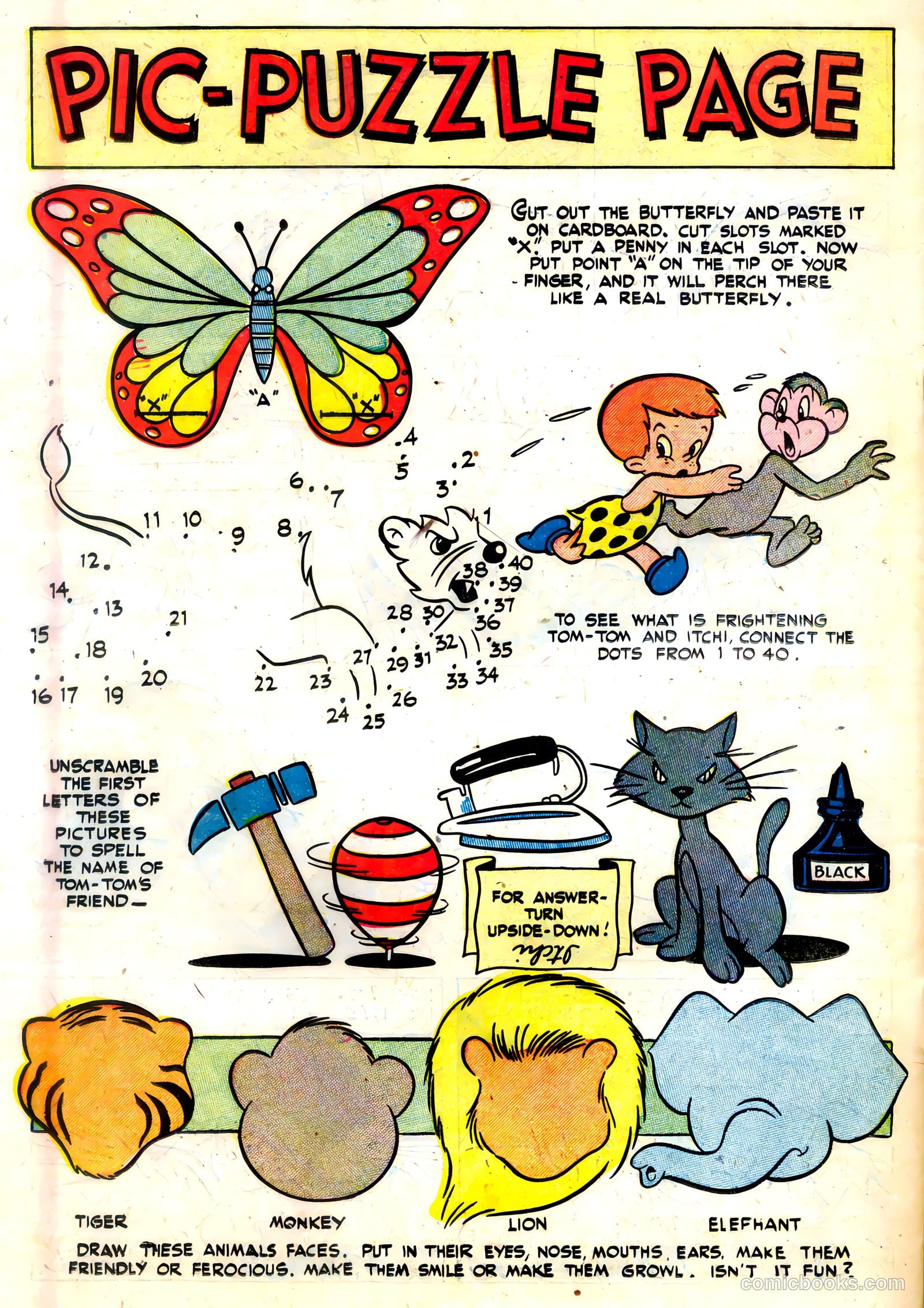 Tick Tock Tales [Tick Tock Comics] #27 — page 34 of 36