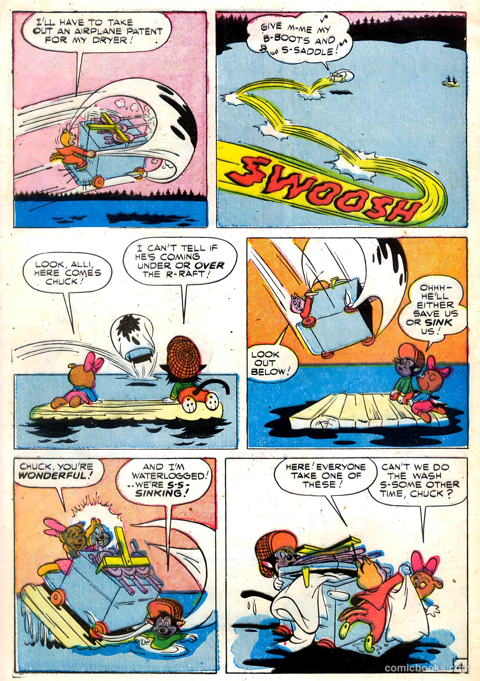 Tick Tock Tales [Tick Tock Comics] #32 — page 32 of 36