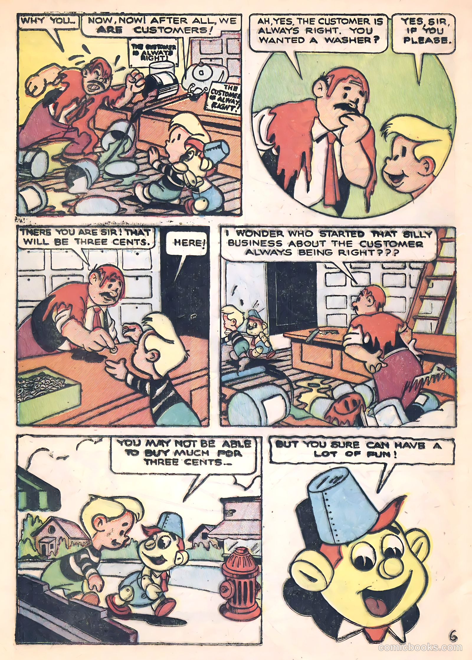 Tick Tock Tales [Tick Tock Comics] #33 — page 8 of 36