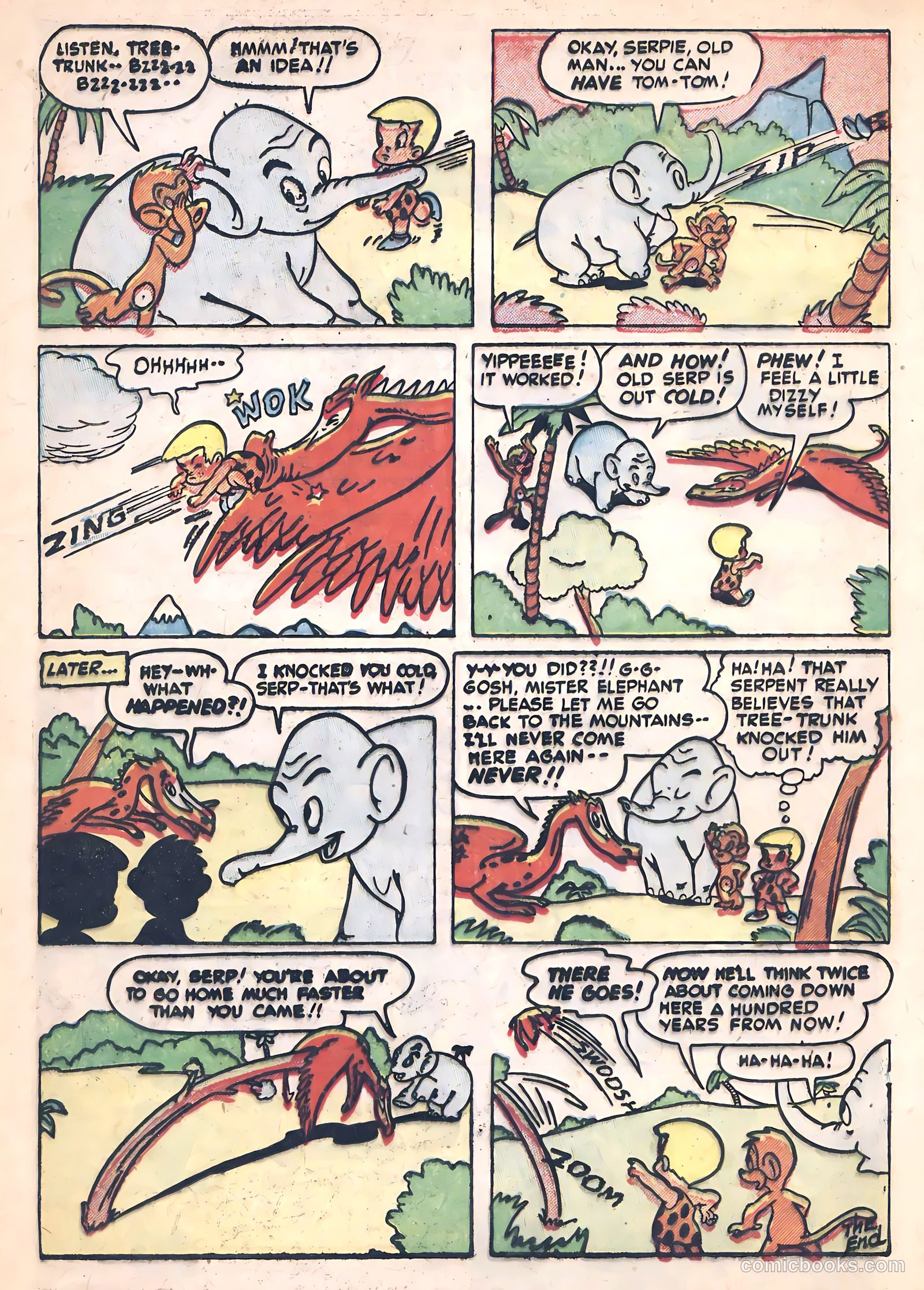Tick Tock Tales [Tick Tock Comics] #33 — page 33 of 36