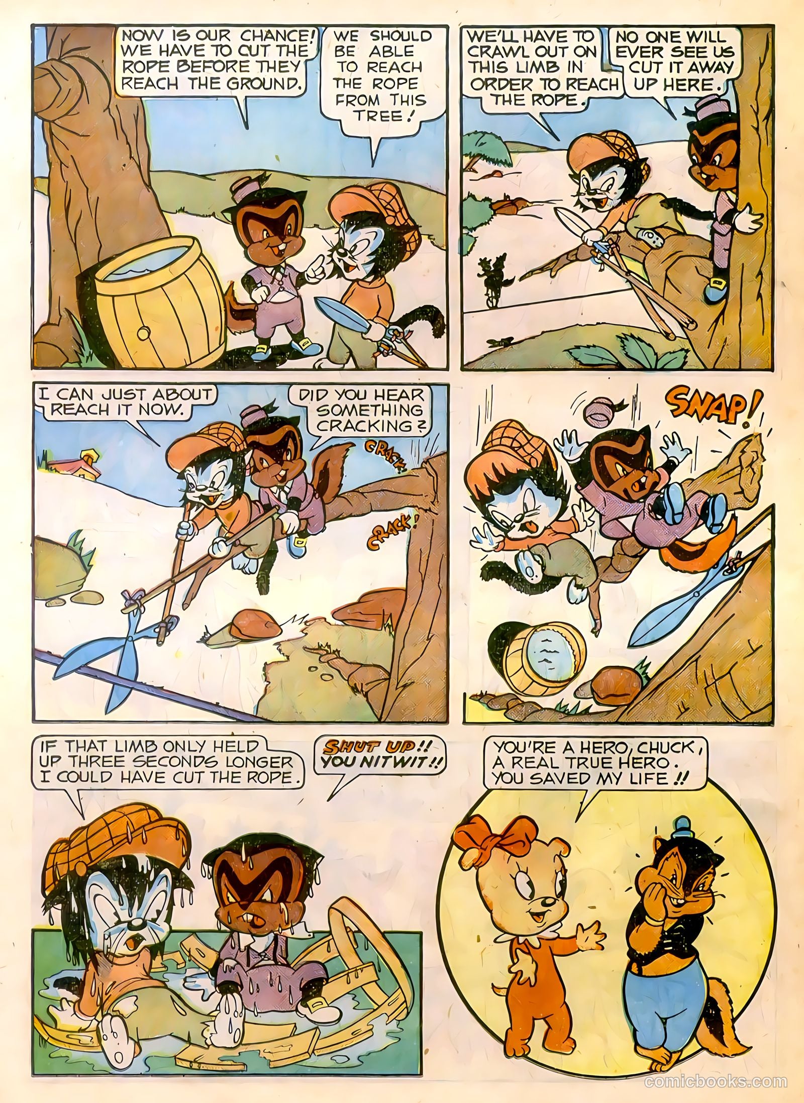 Tick Tock Tales [Tick Tock Comics] #6 — page 34 of 52