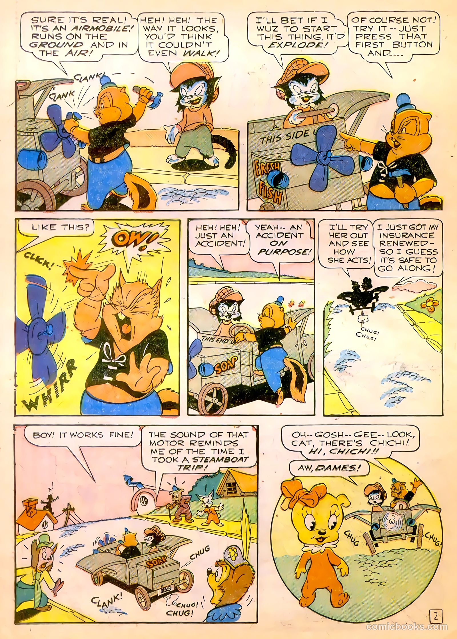 Tick Tock Tales [Tick Tock Comics] #7 — page 38 of 52