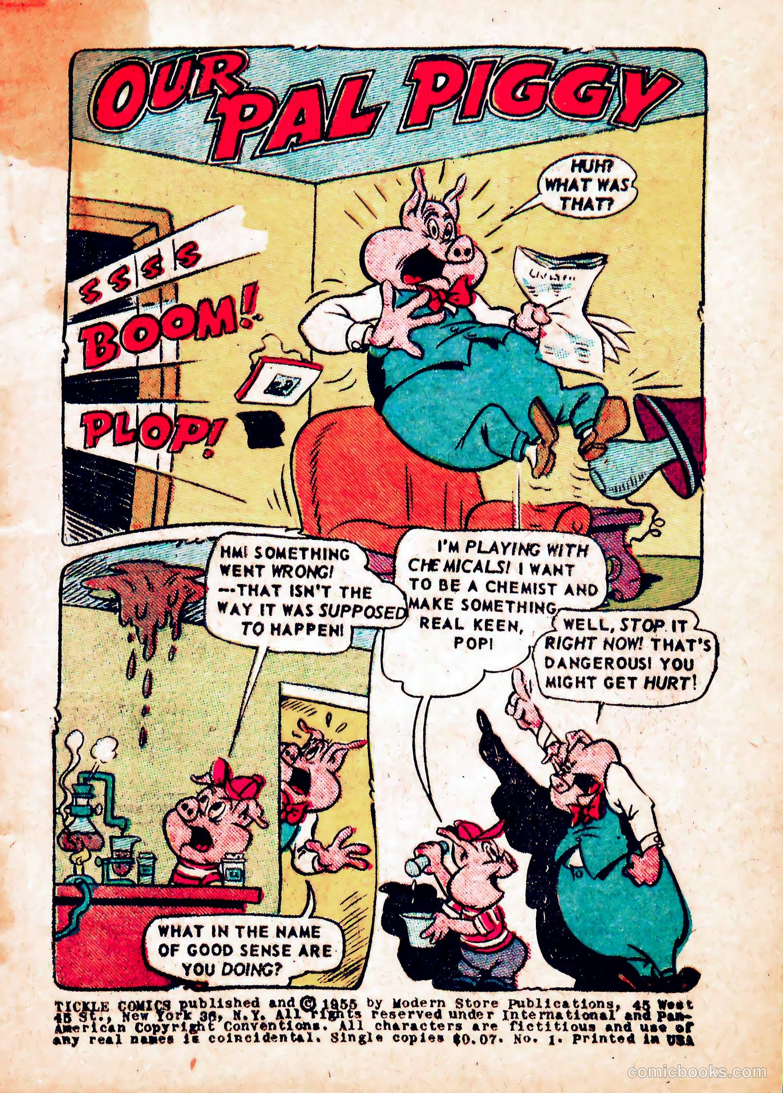 Tickle Comics #1 — page 3 of 36