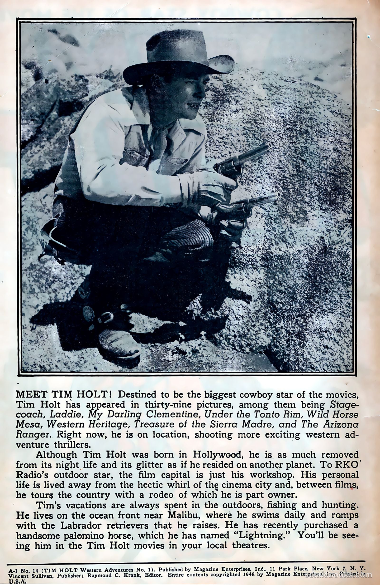 Tim Holt #1 — page 2 of 41