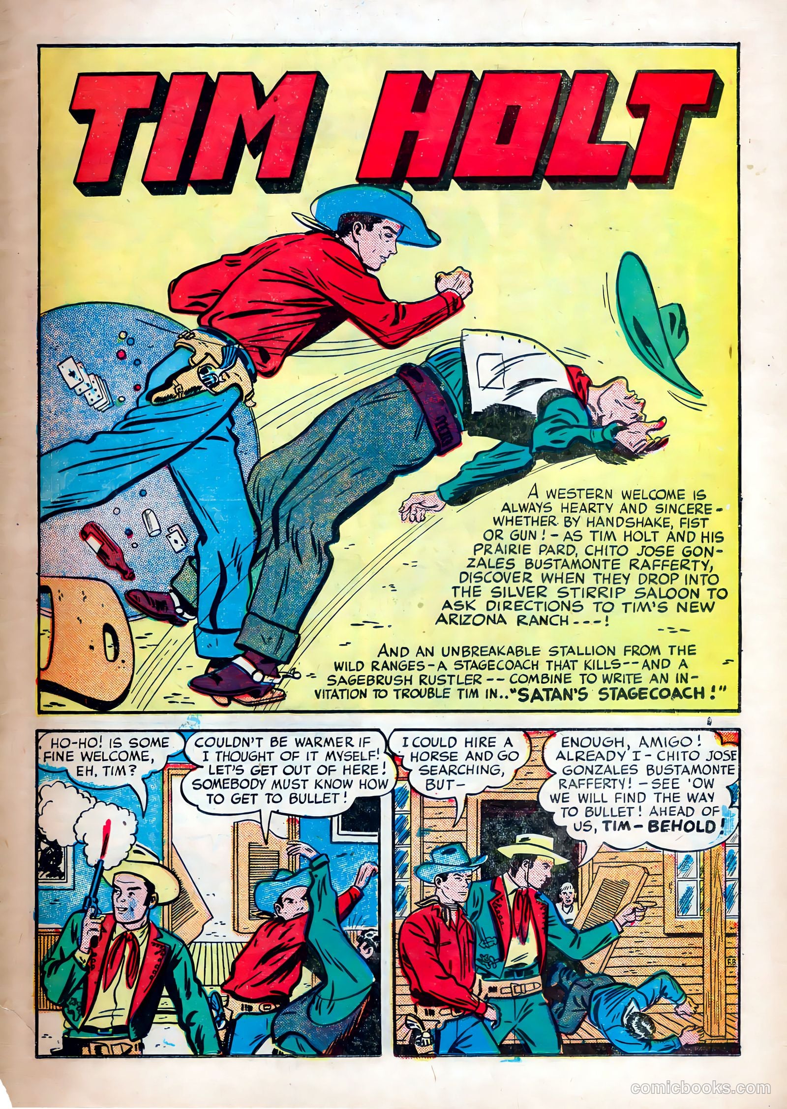 Tim Holt #1 — page 3 of 41
