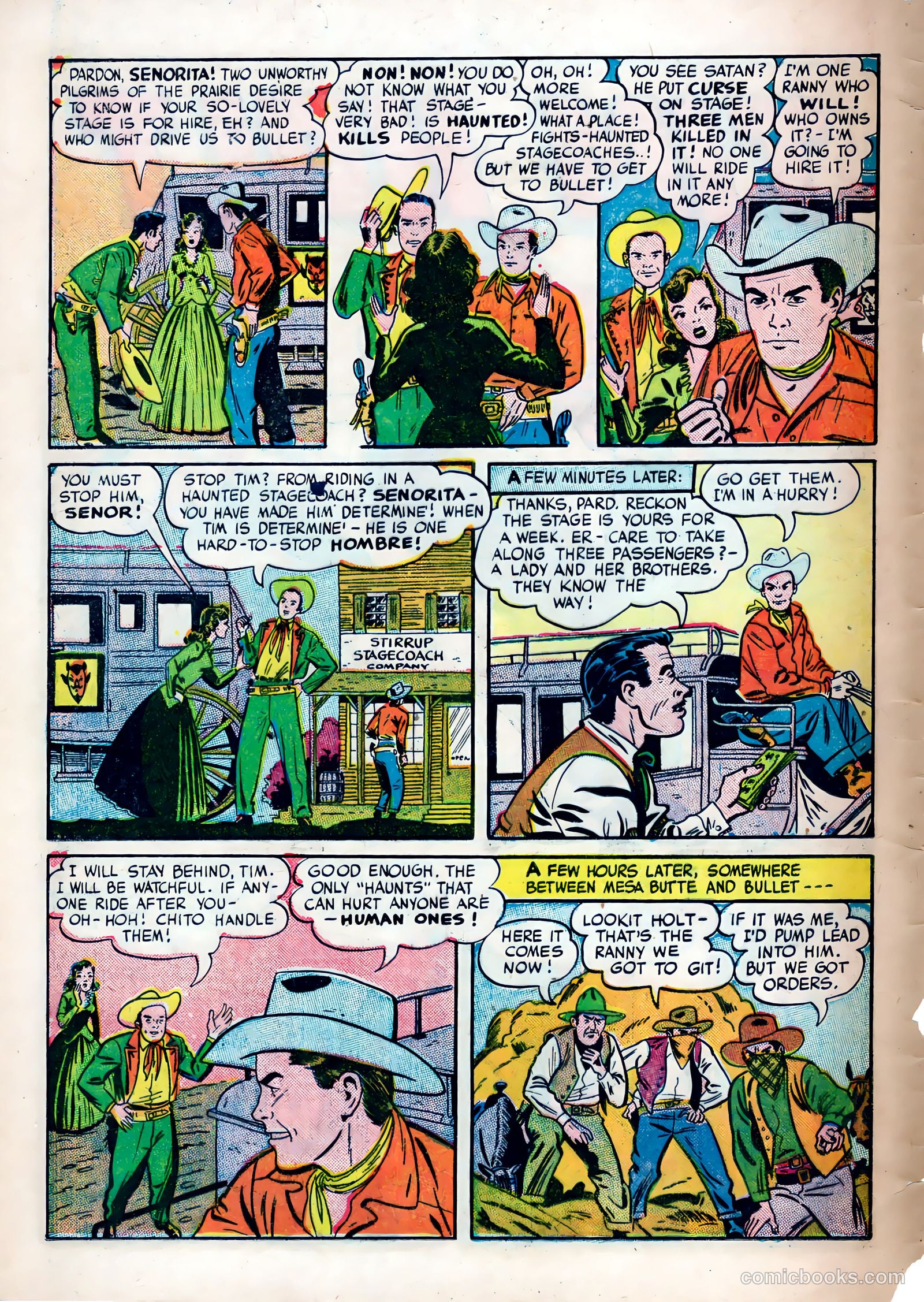 Tim Holt #1 — page 4 of 41