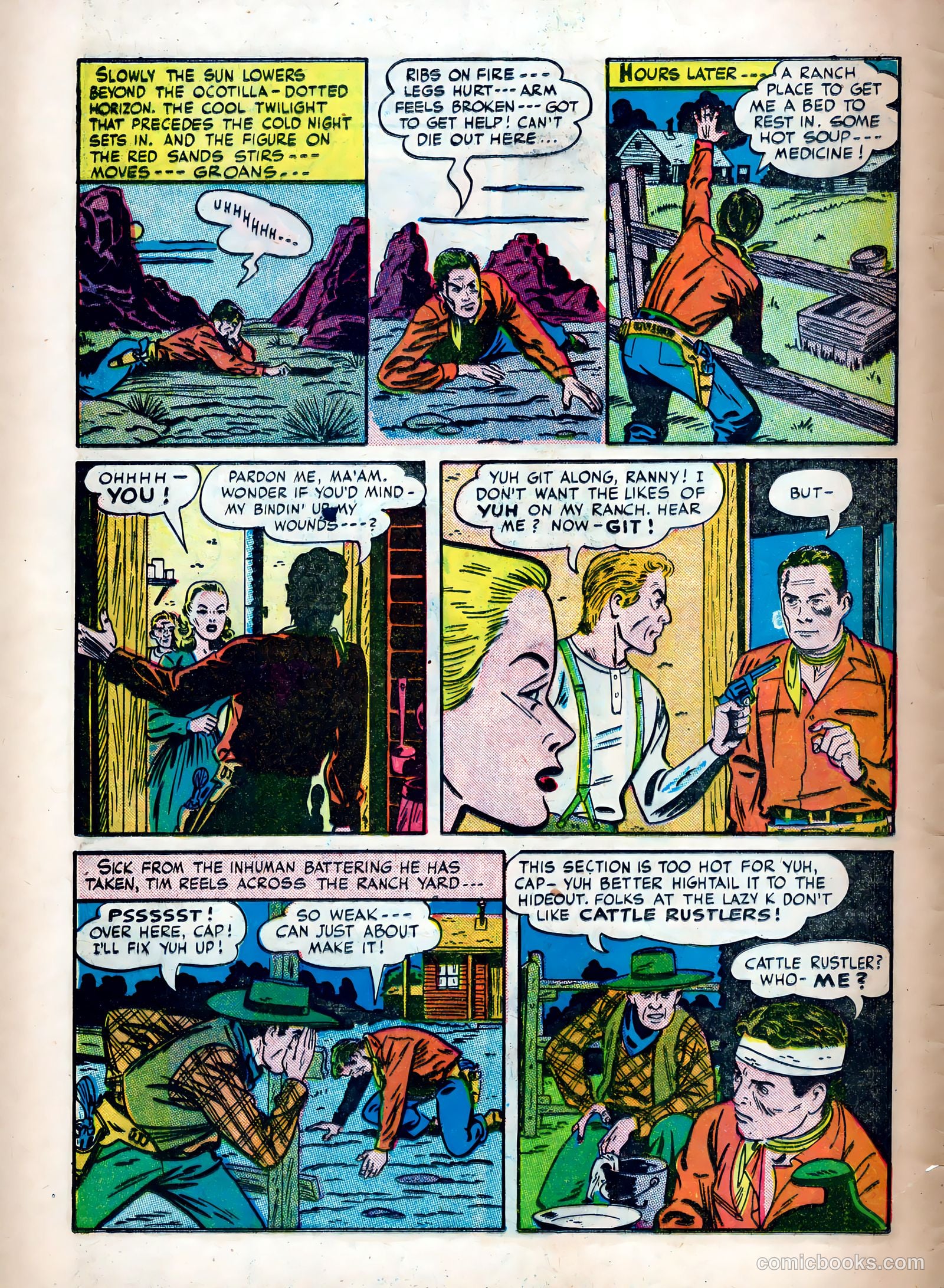 Tim Holt #1 — page 6 of 41