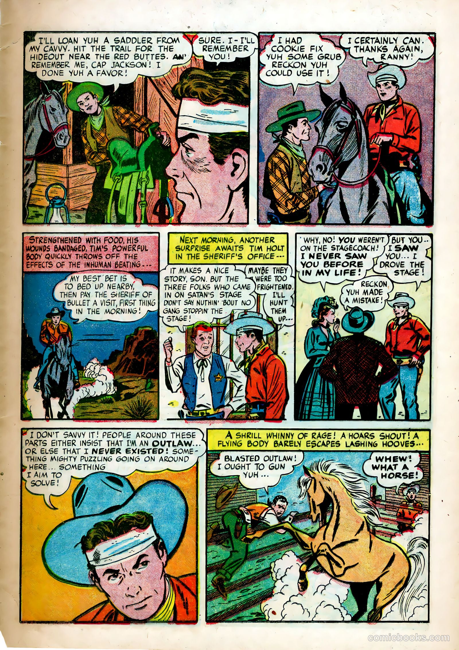 Tim Holt #1 — page 7 of 41