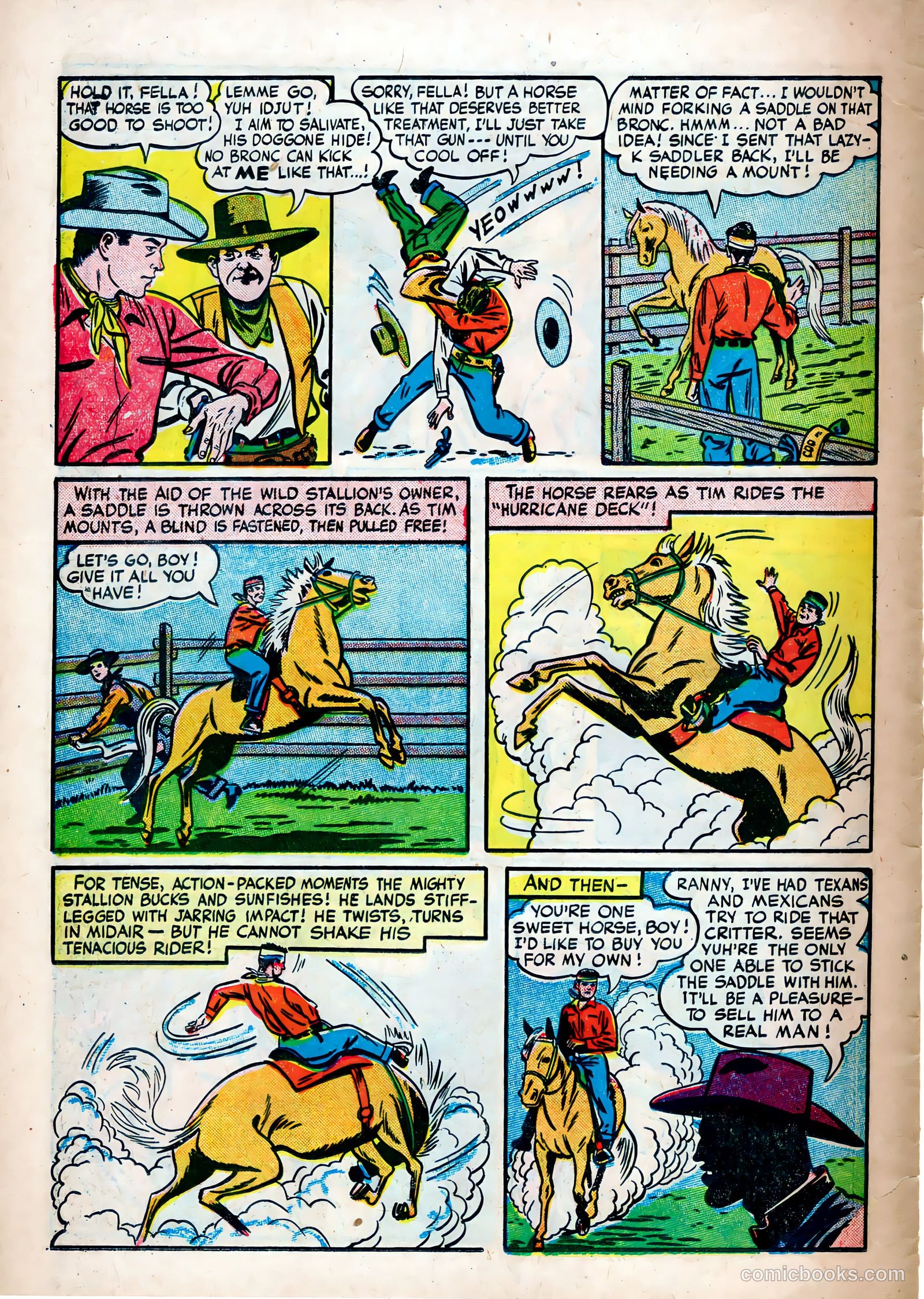 Tim Holt #1 — page 8 of 41