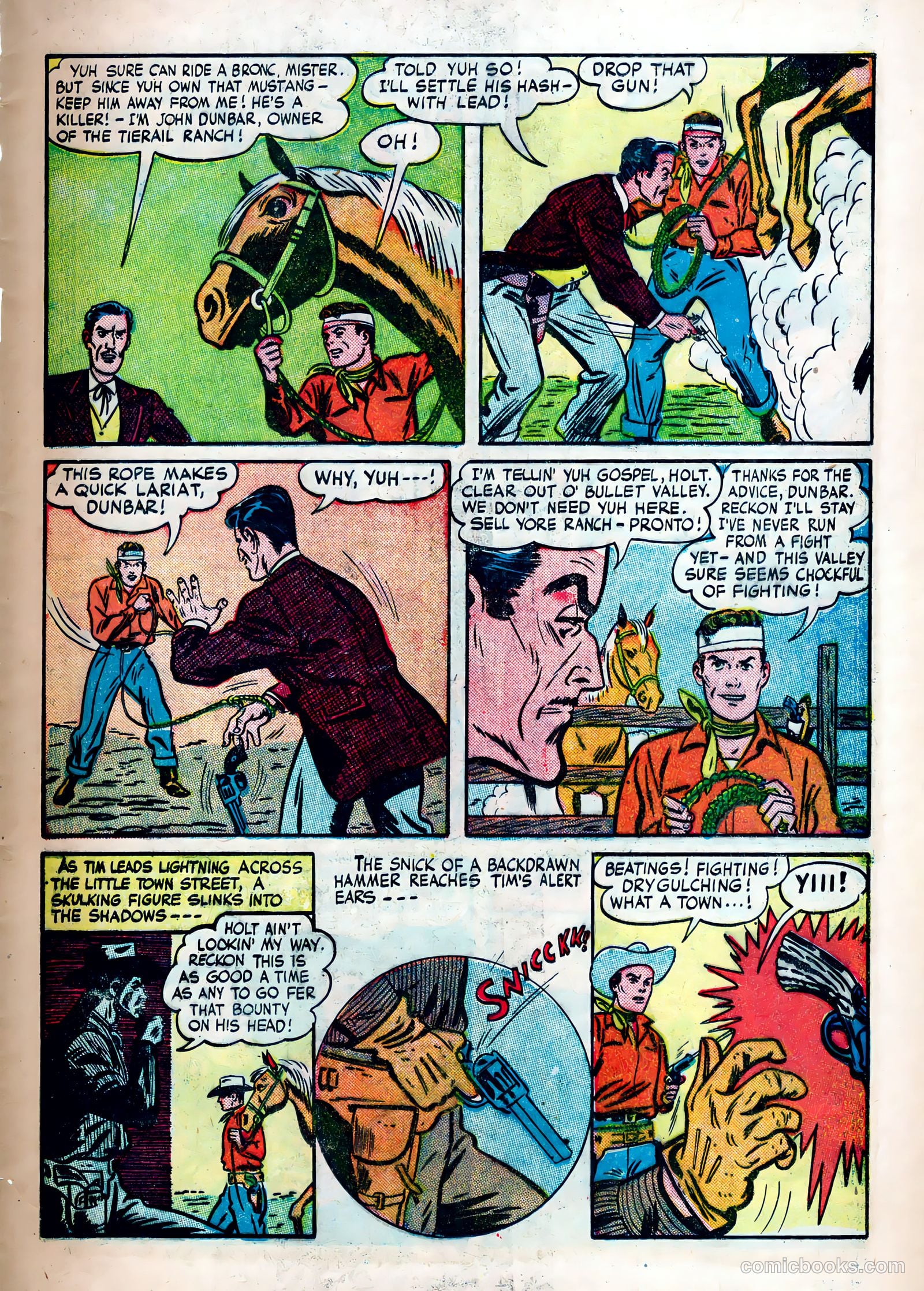 Tim Holt #1 — page 9 of 41