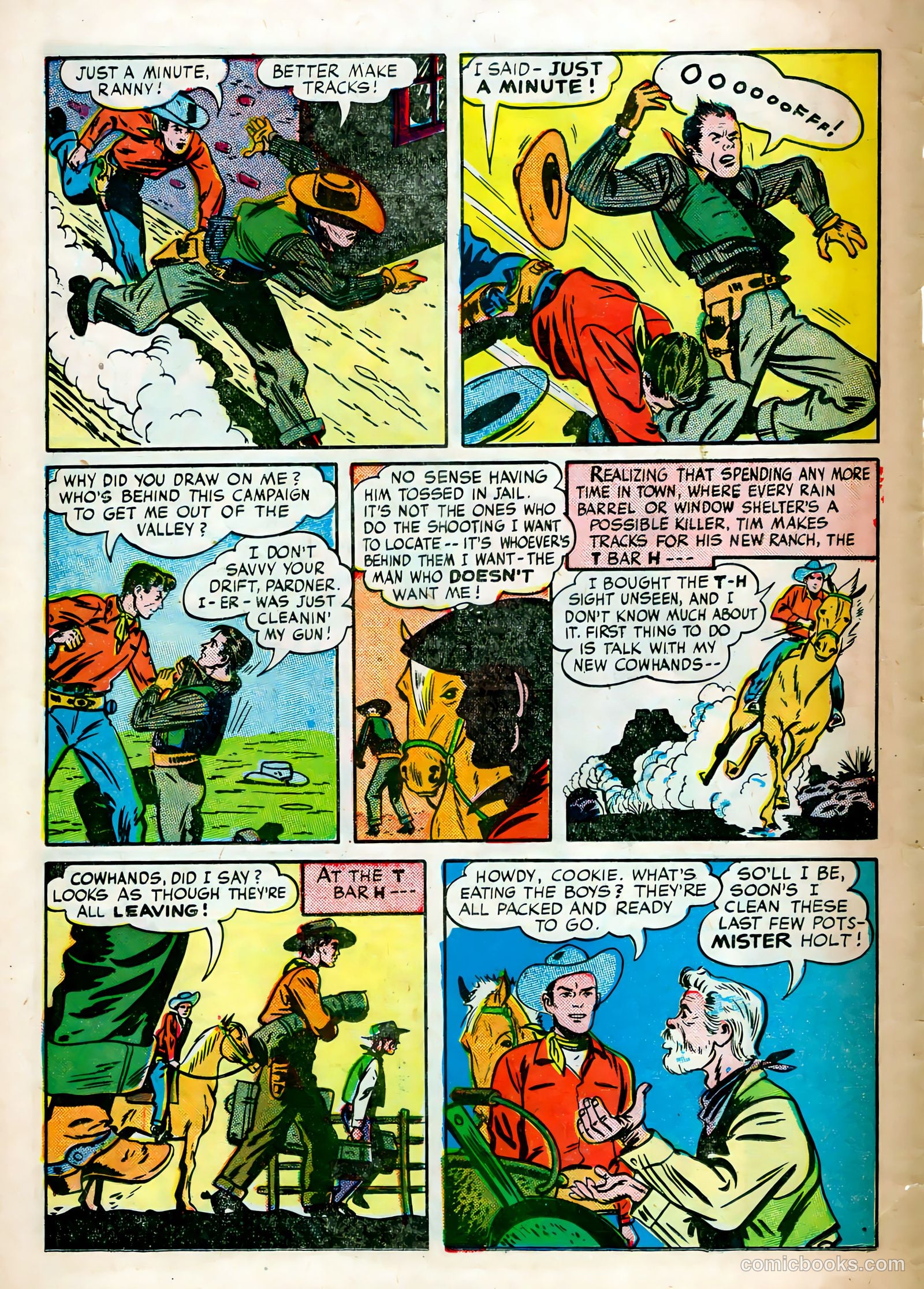 Tim Holt #1 — page 10 of 41