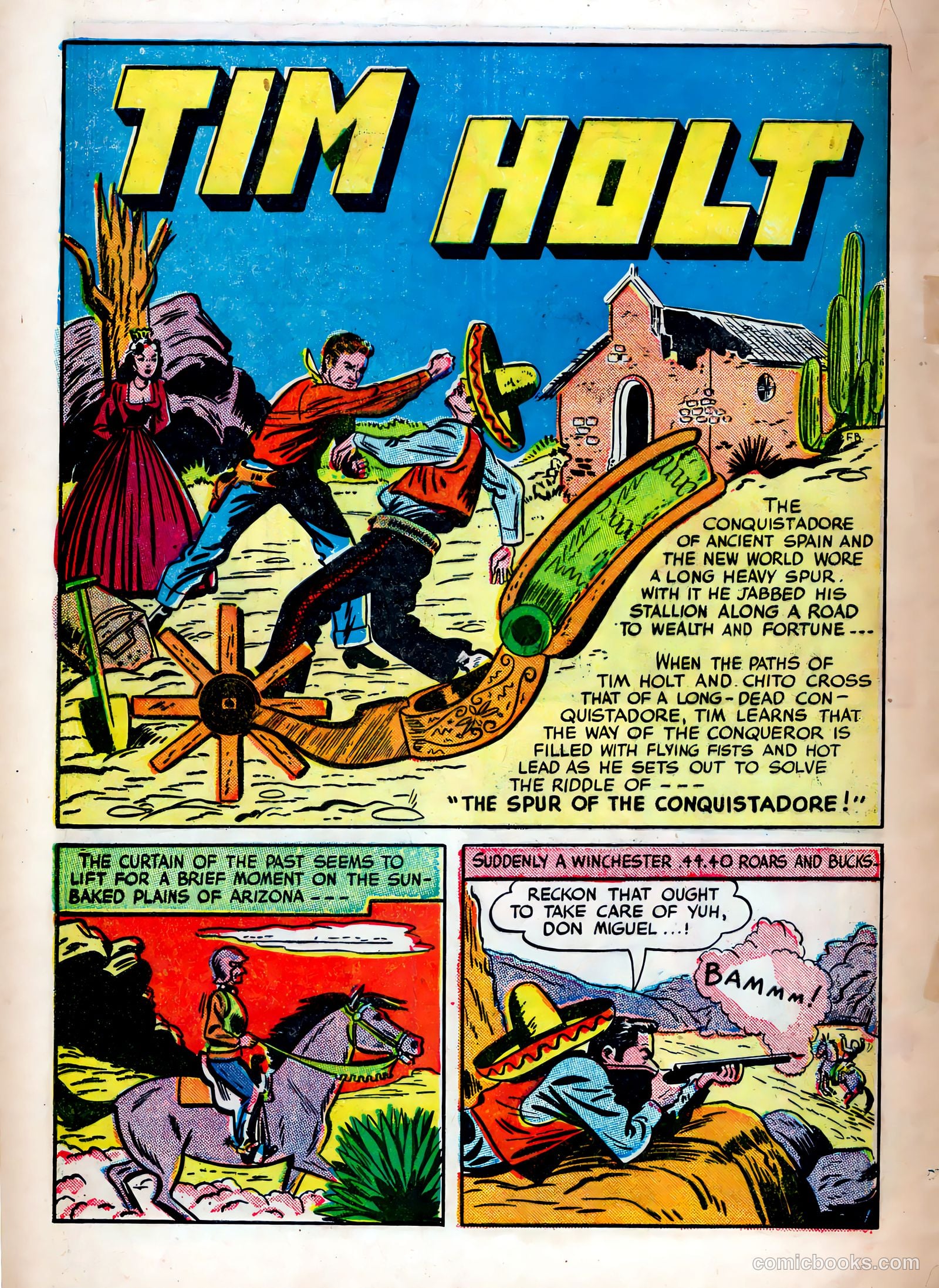 Tim Holt #1 — page 20 of 41