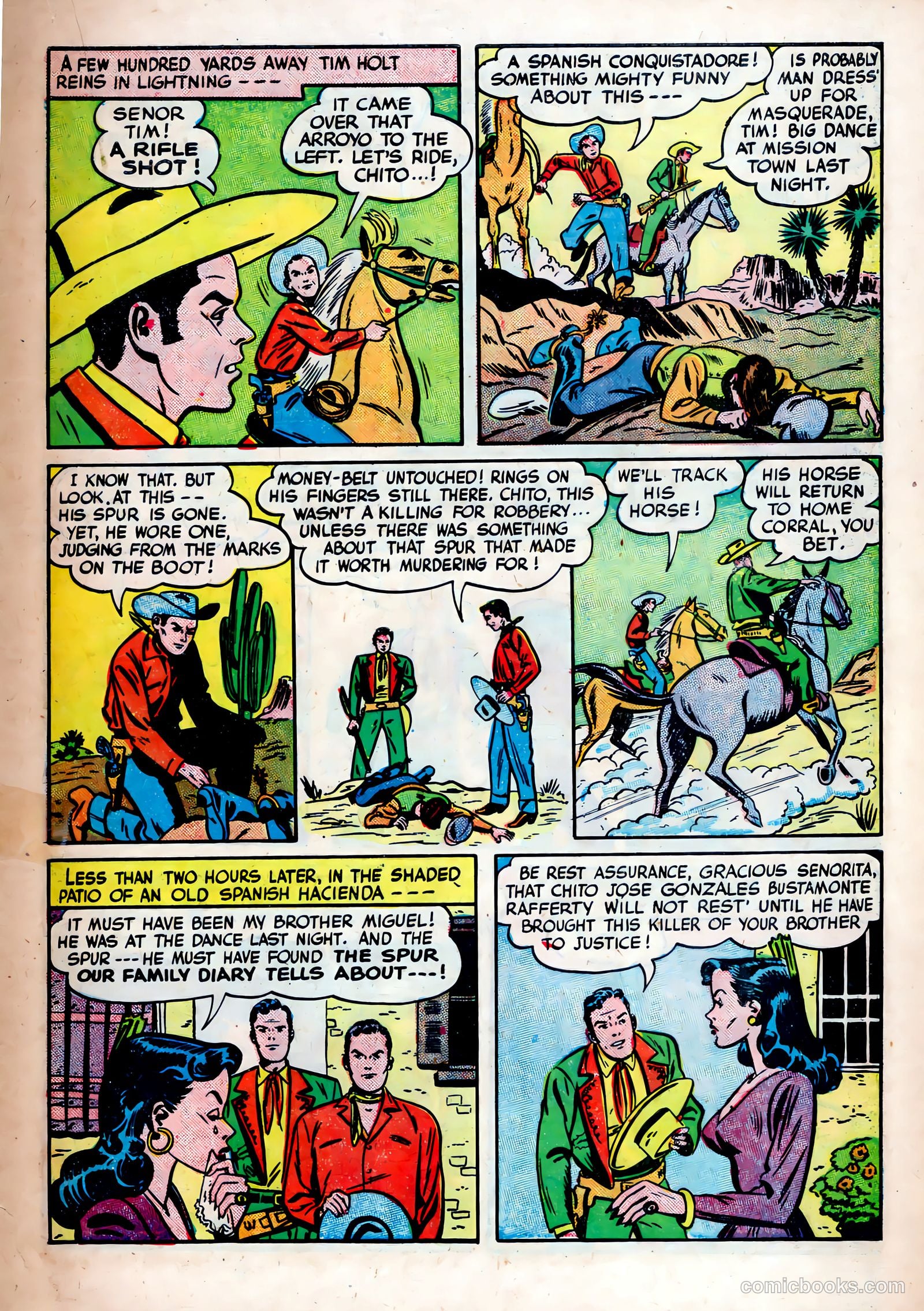 Tim Holt #1 — page 21 of 41