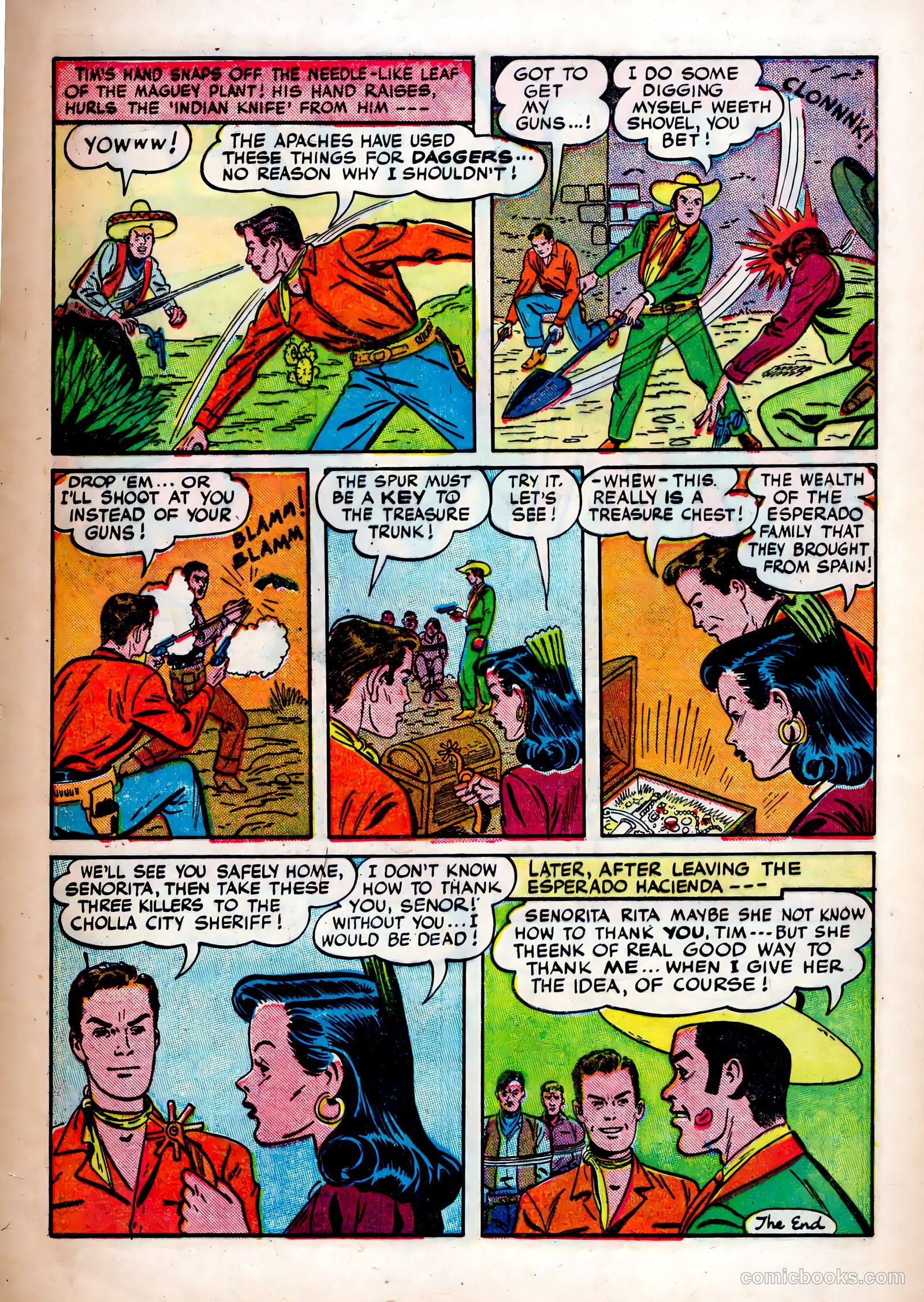 Tim Holt #1 — page 25 of 41