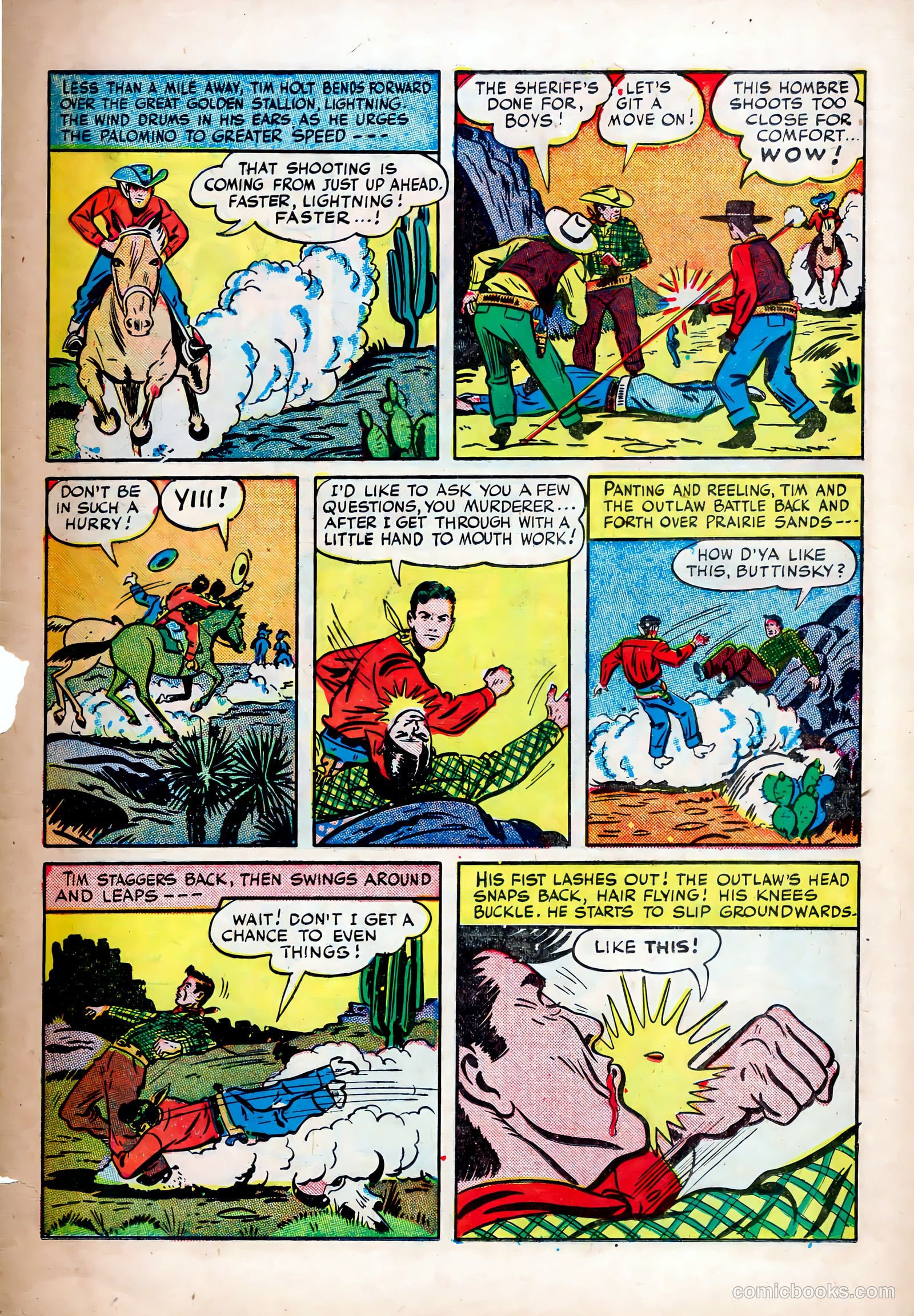 Tim Holt #1 — page 27 of 41