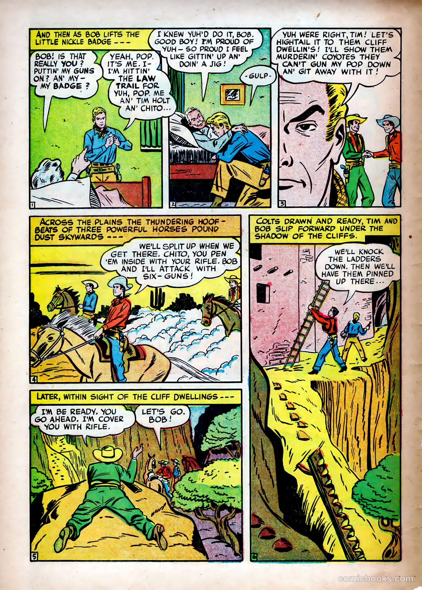Tim Holt #1 — page 32 of 41