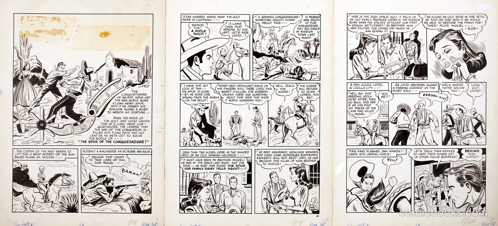 Tim Holt #1 — page 37 of 41