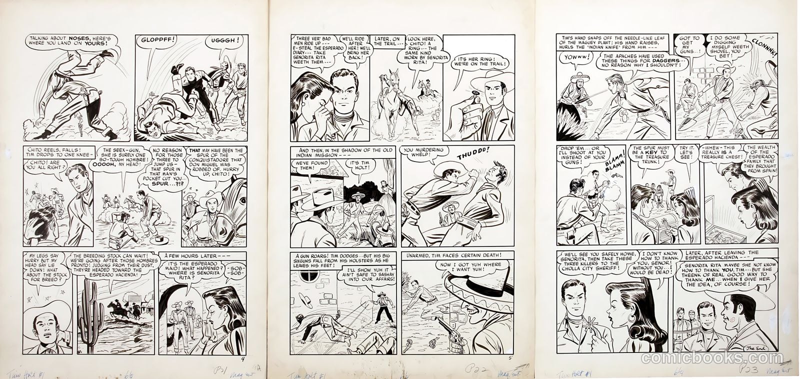 Tim Holt #1 — page 38 of 41