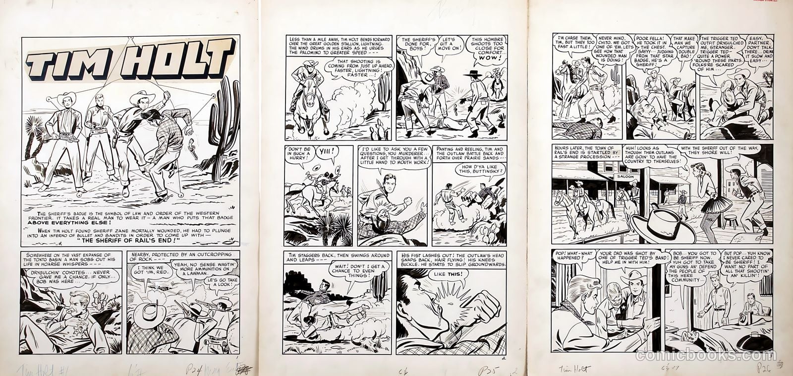 Tim Holt #1 — page 39 of 41