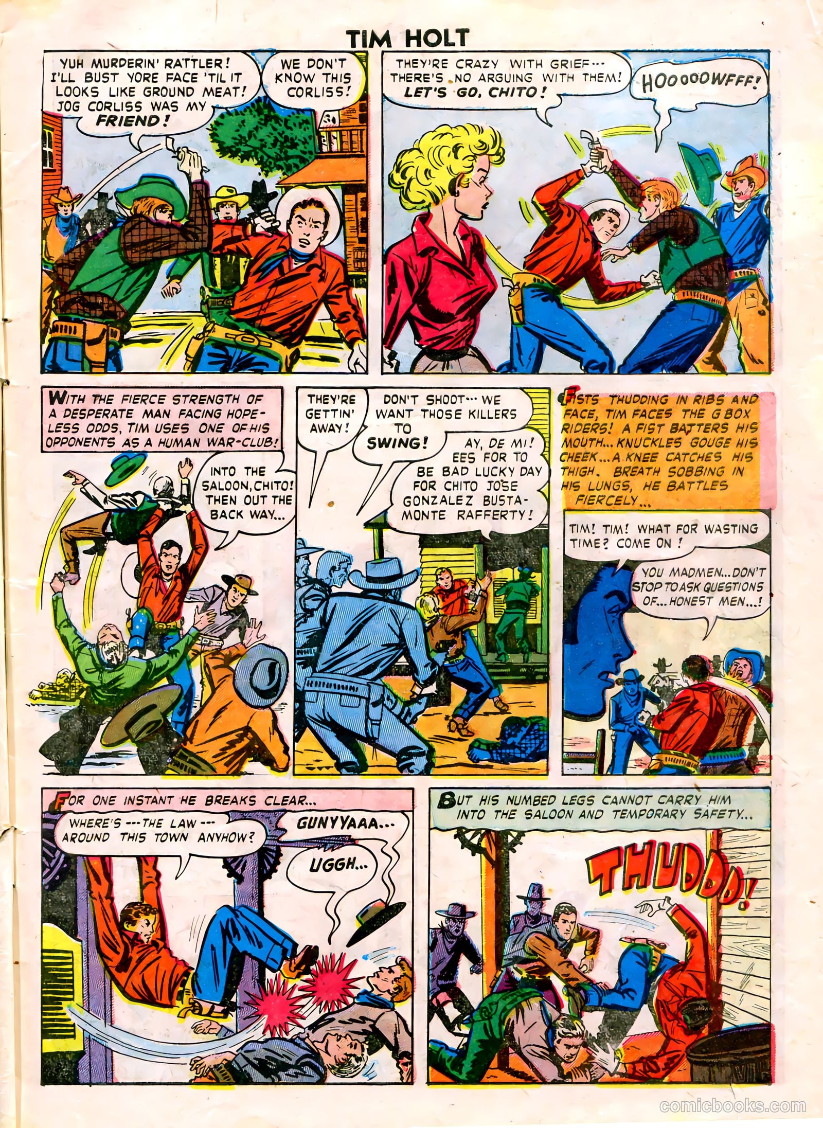 Tim Holt #10 — page 5 of 36