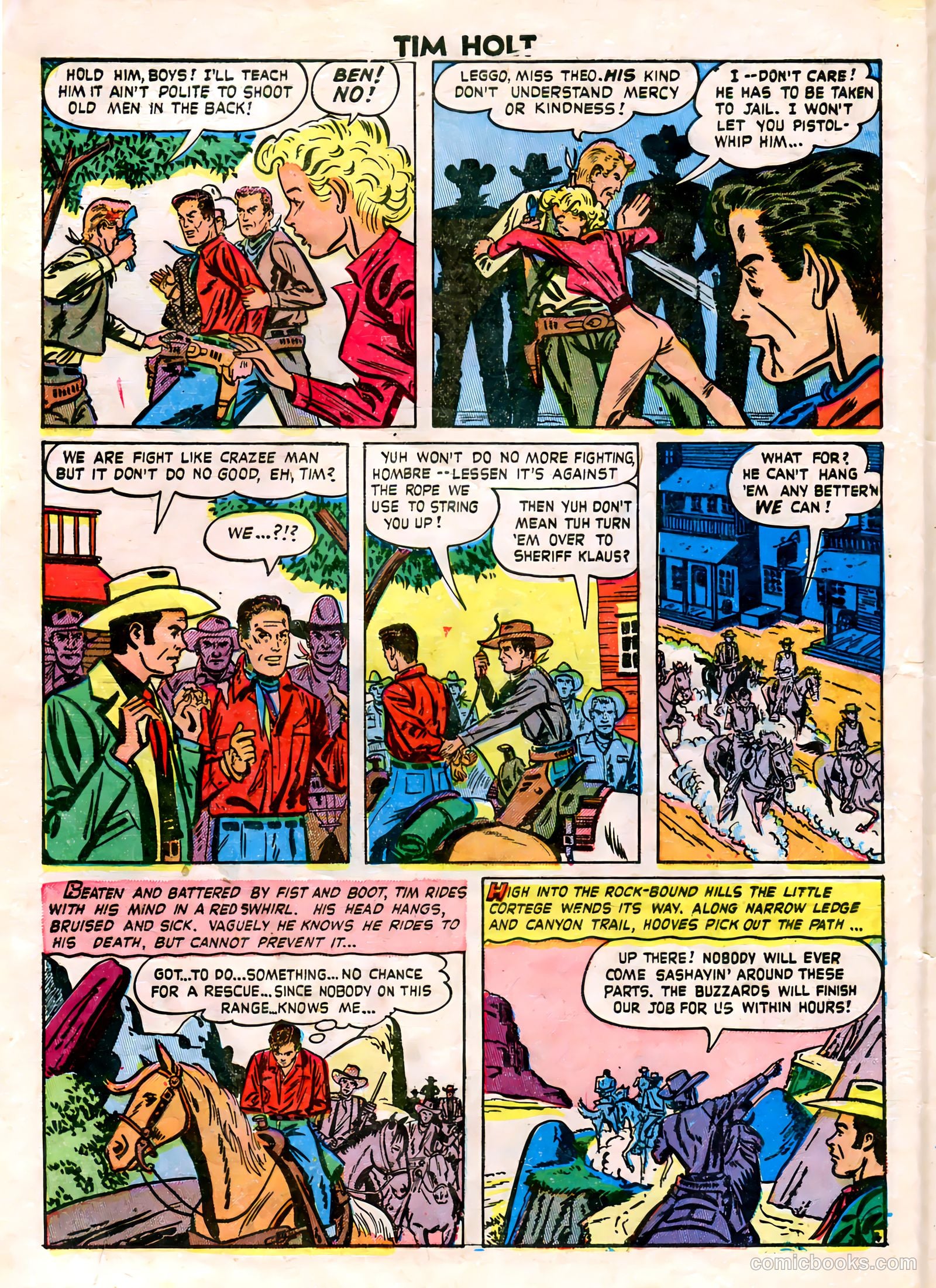 Tim Holt #10 — page 6 of 36