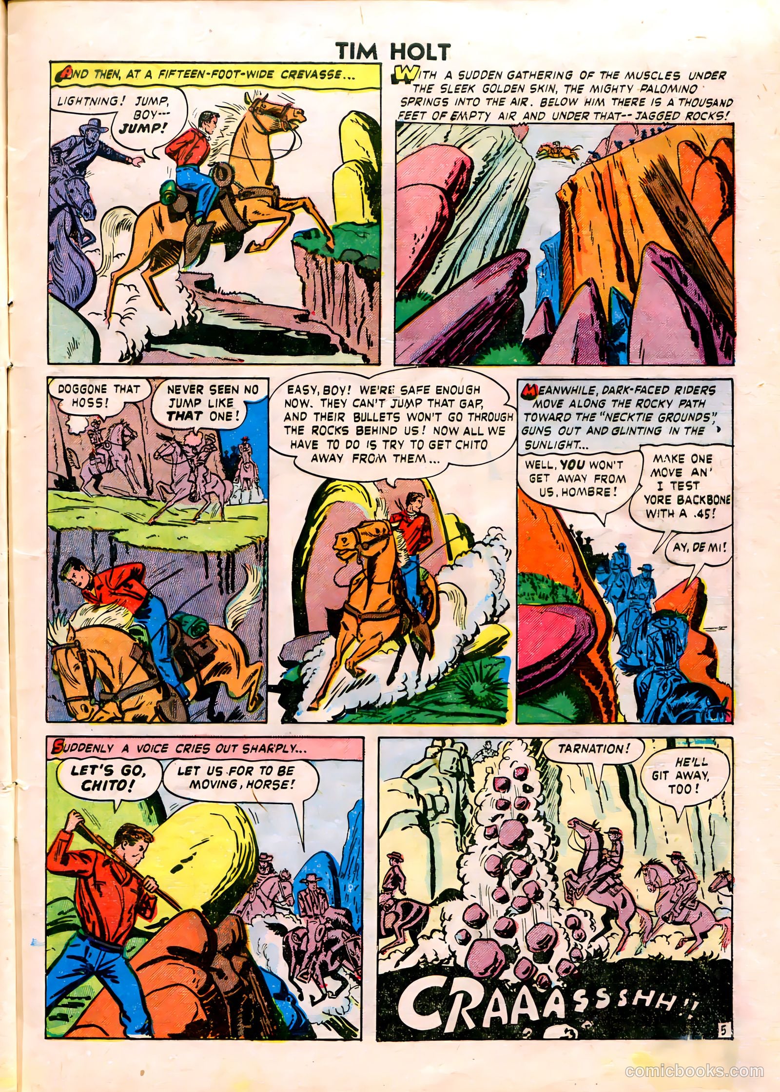 Tim Holt #10 — page 7 of 36