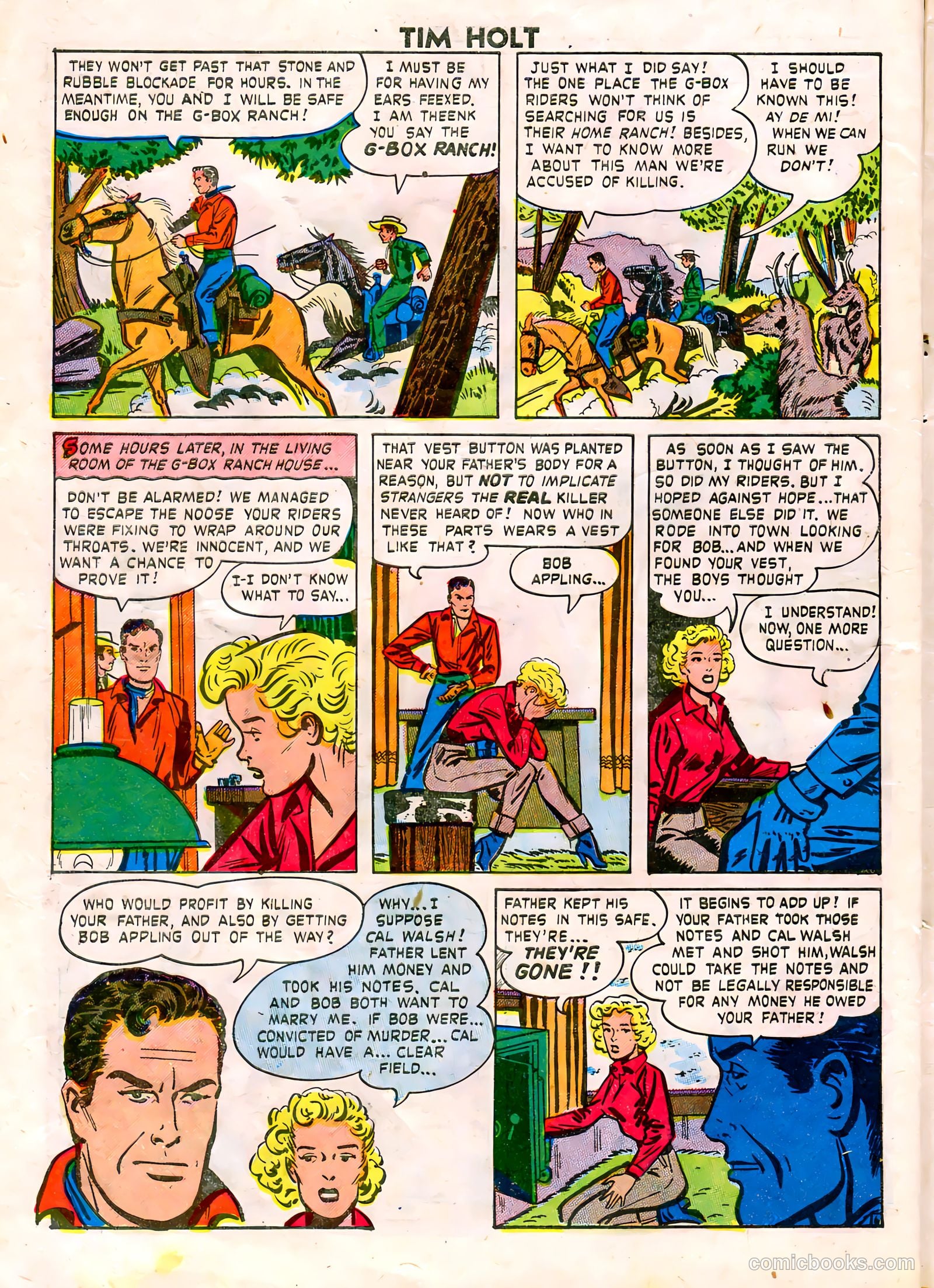 Tim Holt #10 — page 8 of 36