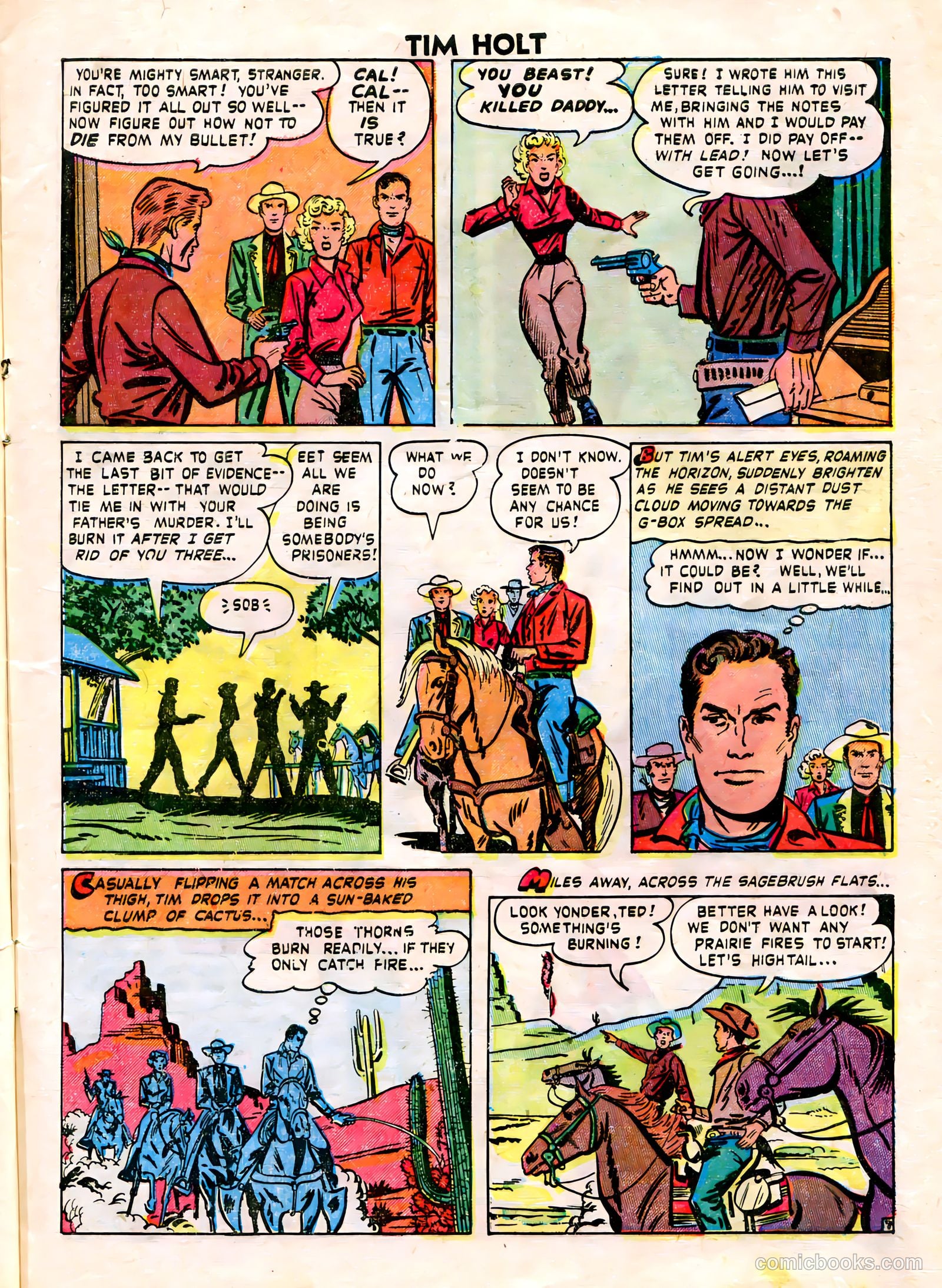 Tim Holt #10 — page 9 of 36