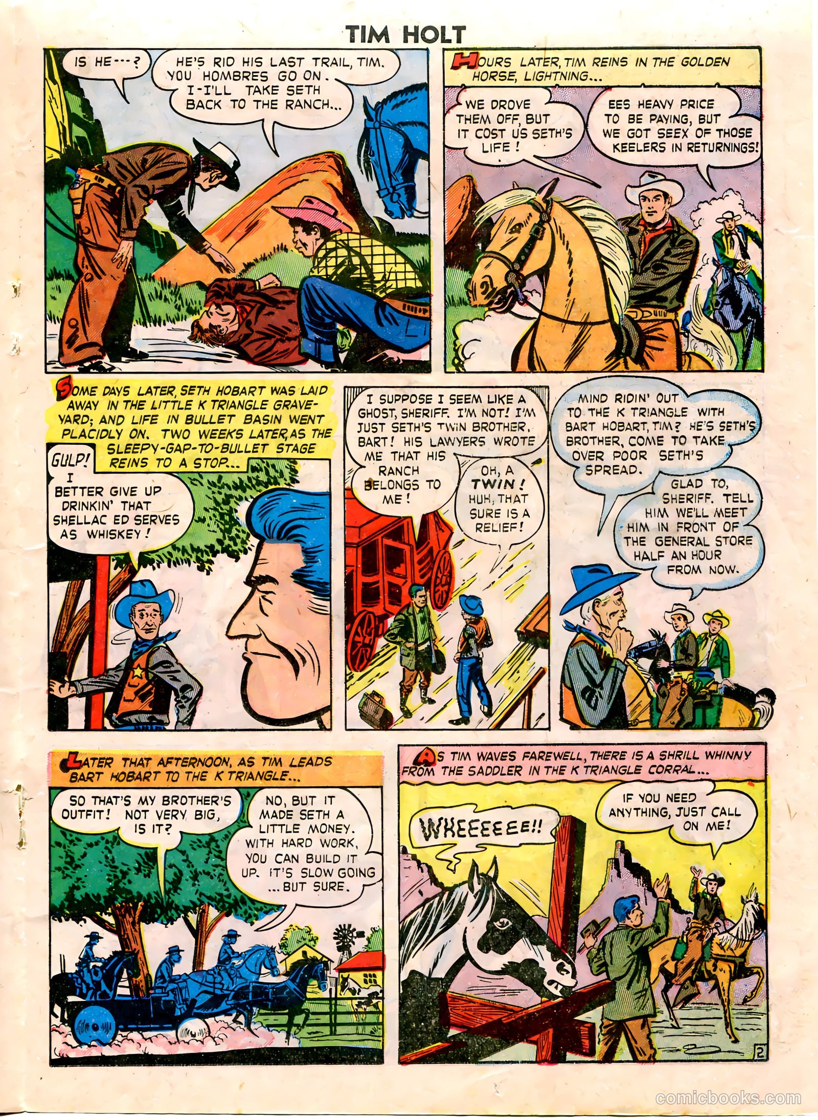 Tim Holt #10 — page 19 of 36