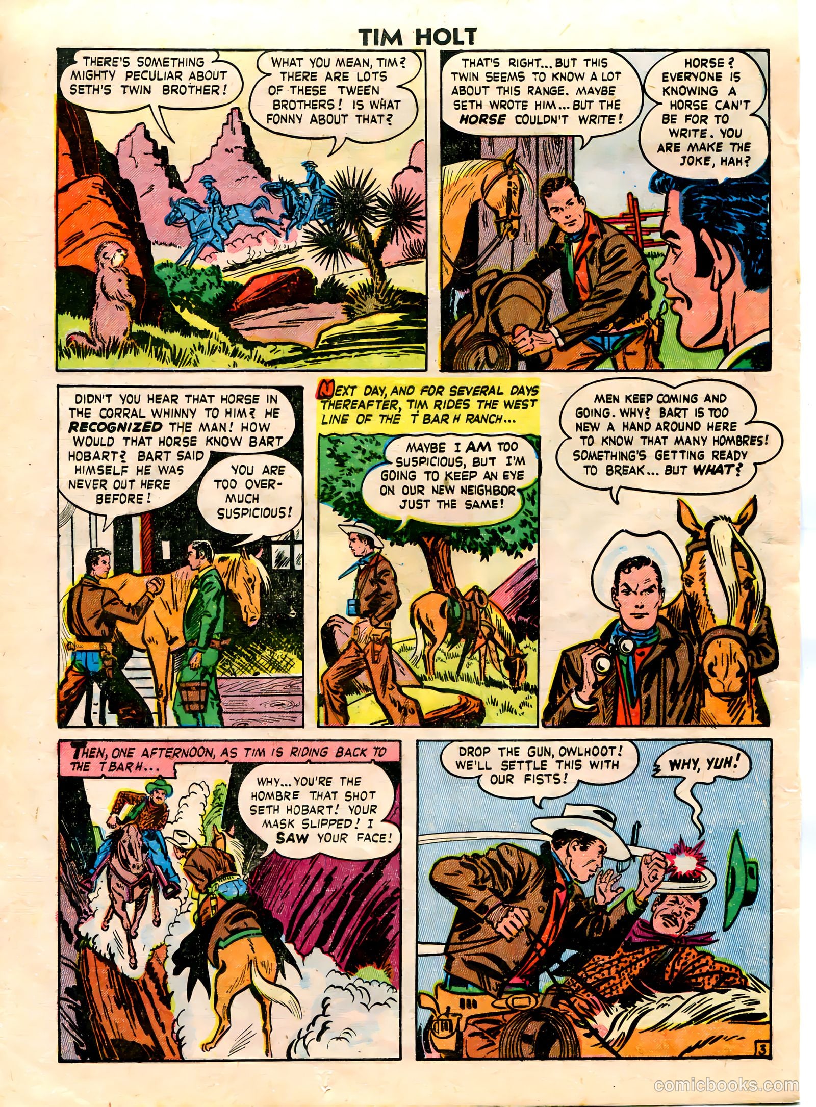 Tim Holt #10 — page 20 of 36