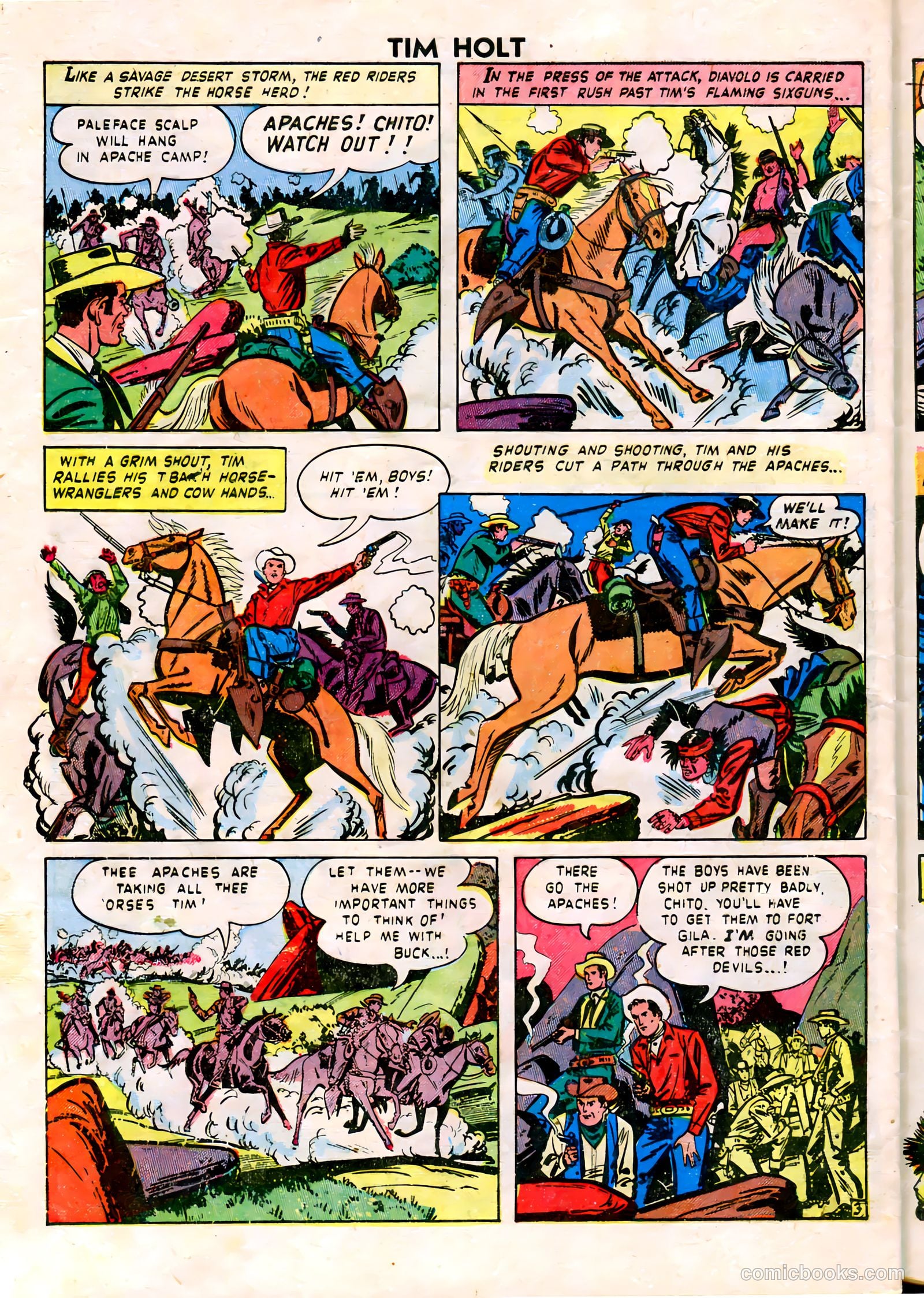 Tim Holt #10 — page 30 of 36