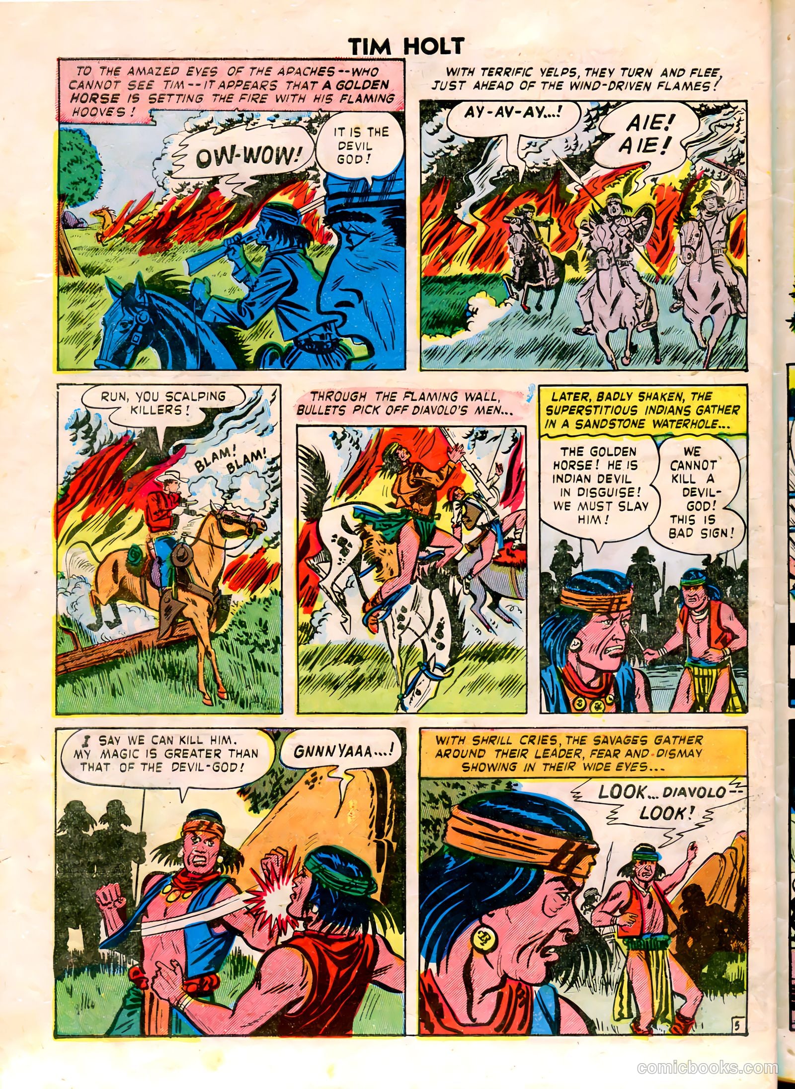 Tim Holt #10 — page 32 of 36