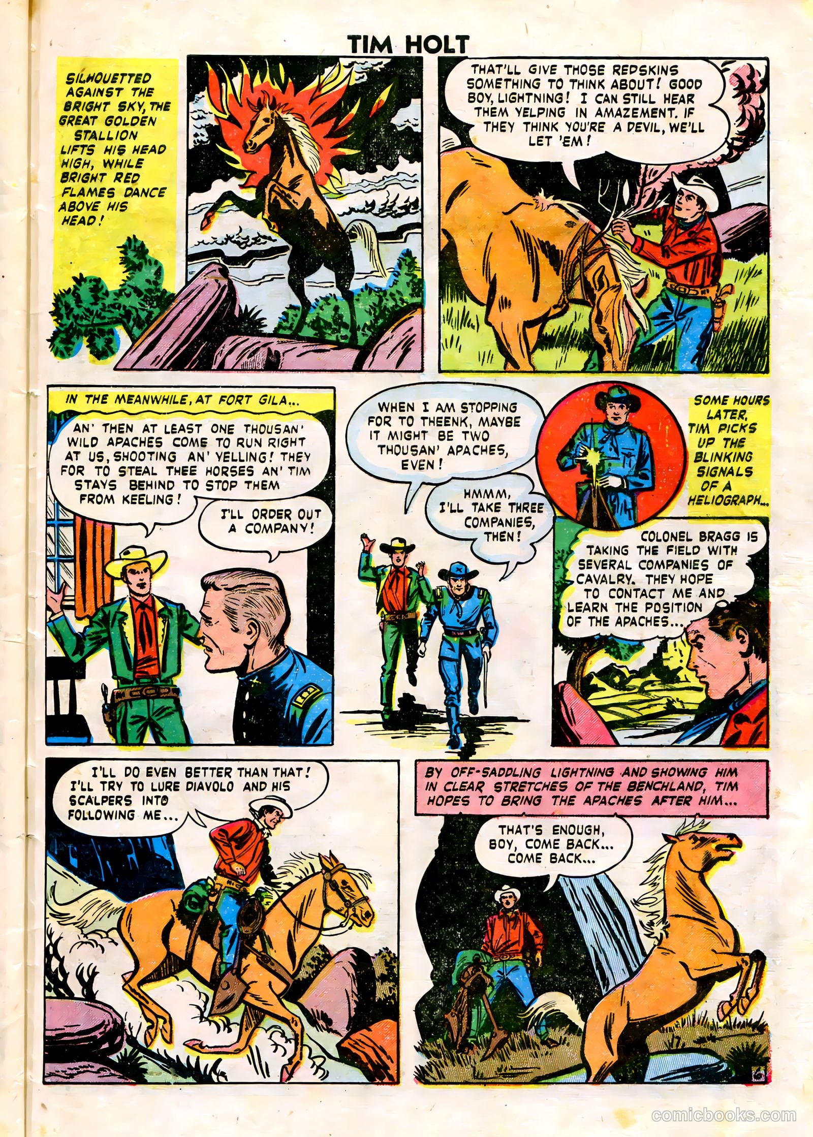 Tim Holt #10 — page 33 of 36