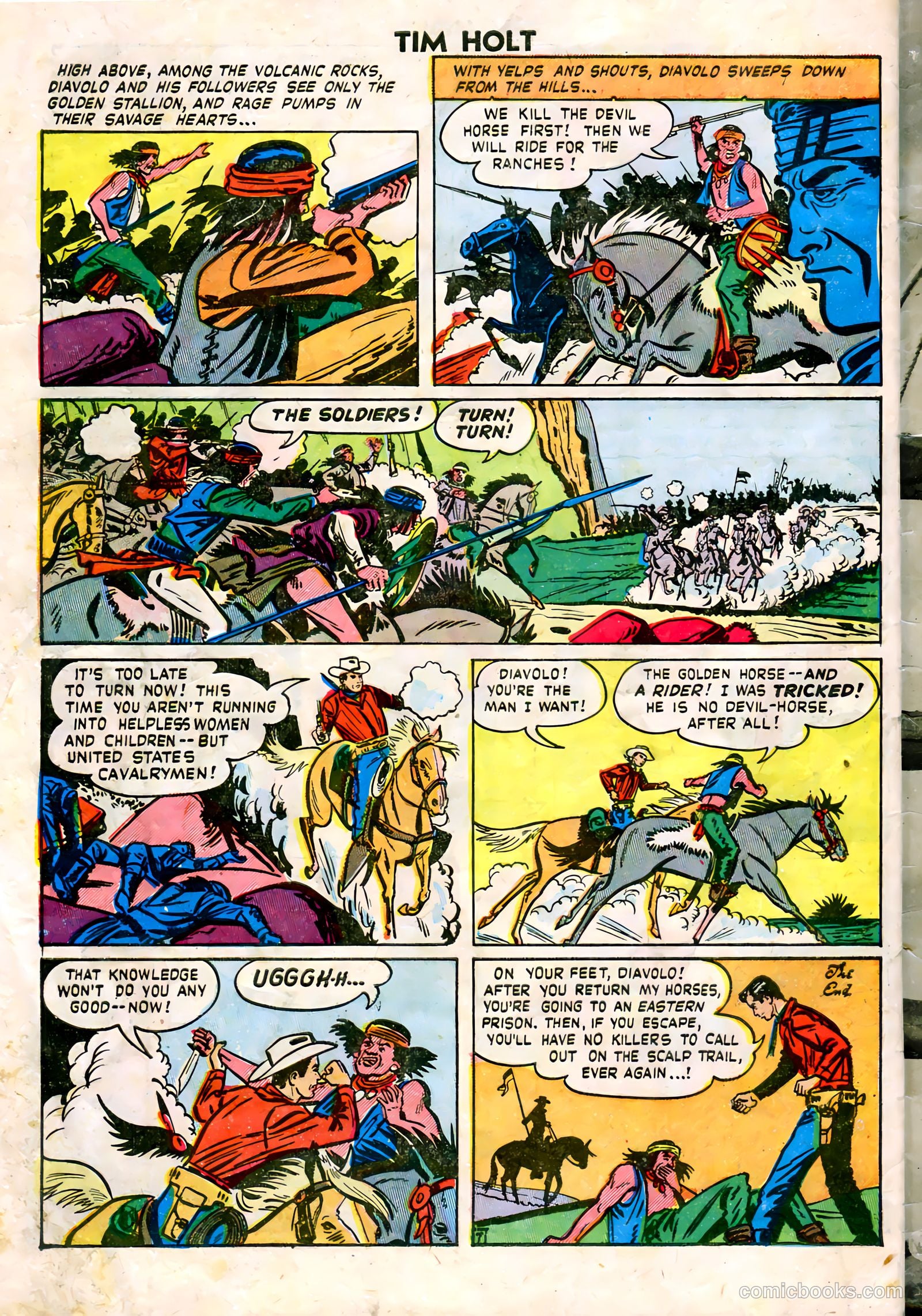 Tim Holt #10 — page 34 of 36