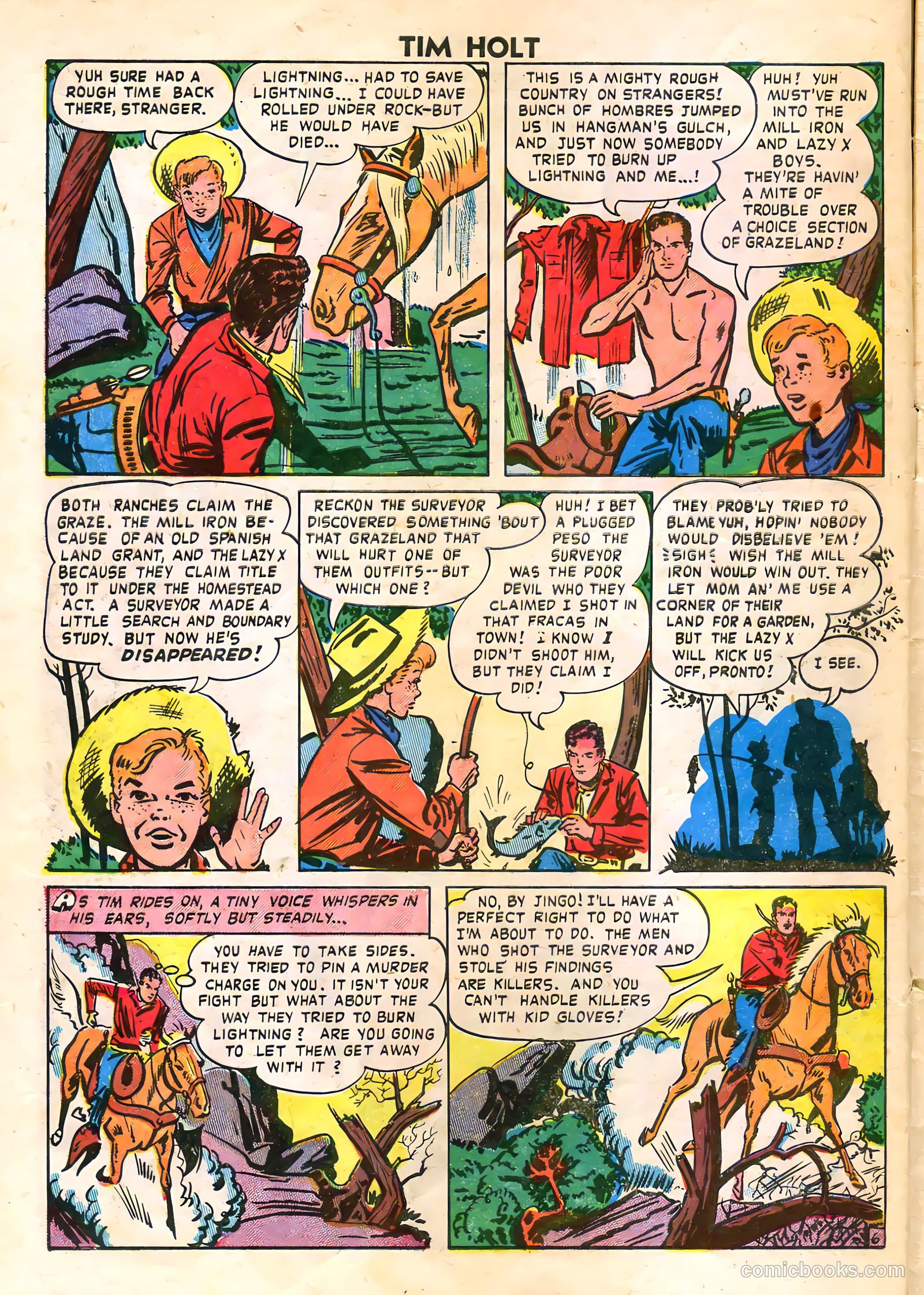 Tim Holt #11 — page 8 of 36