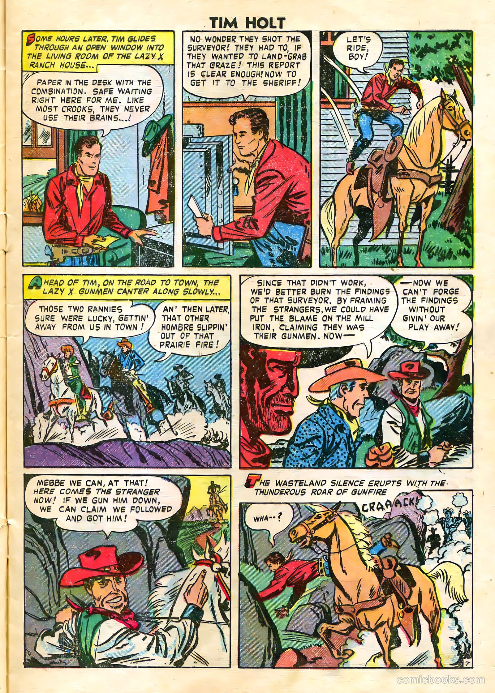 Tim Holt #11 — page 9 of 36