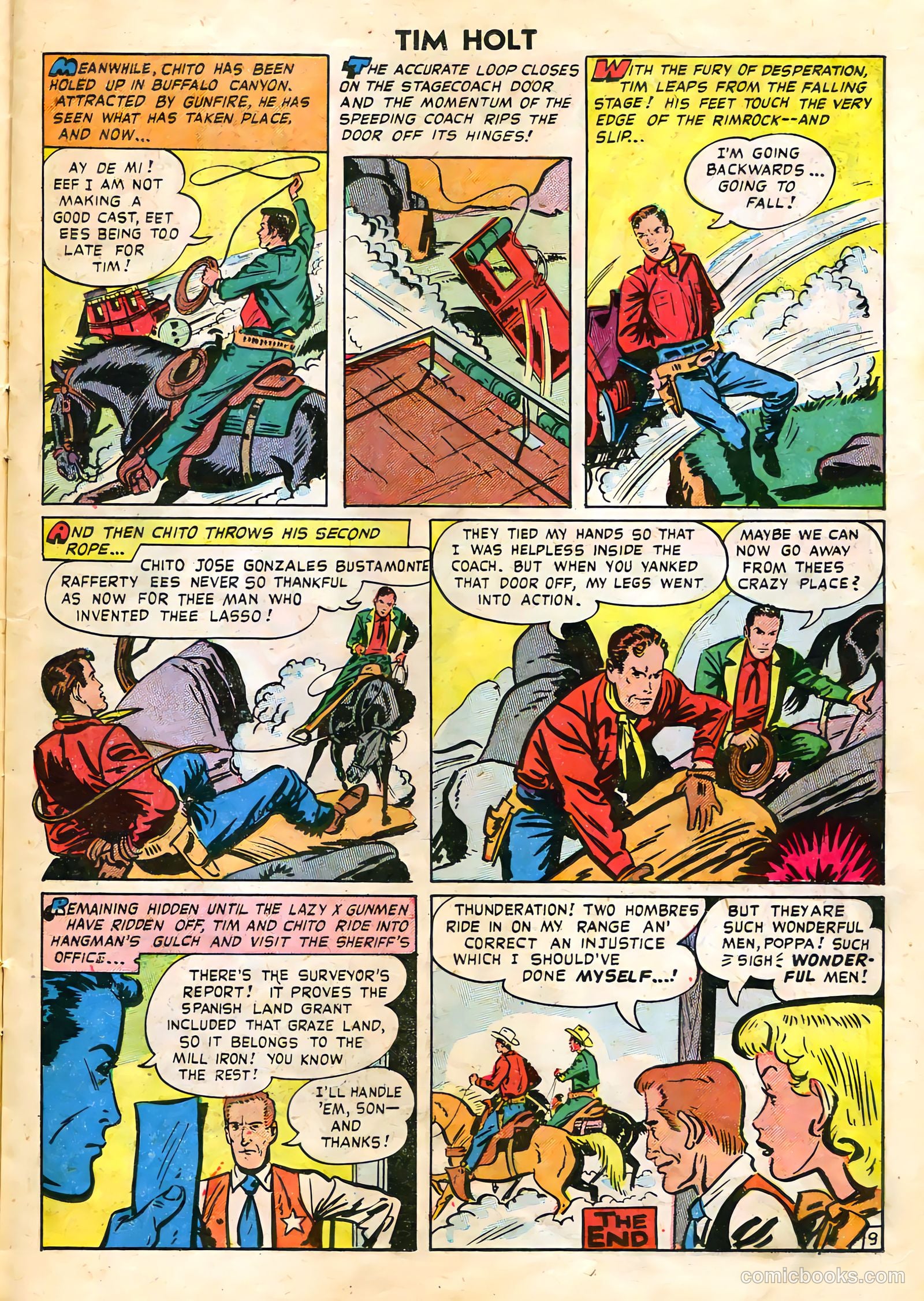 Tim Holt #11 — page 11 of 36