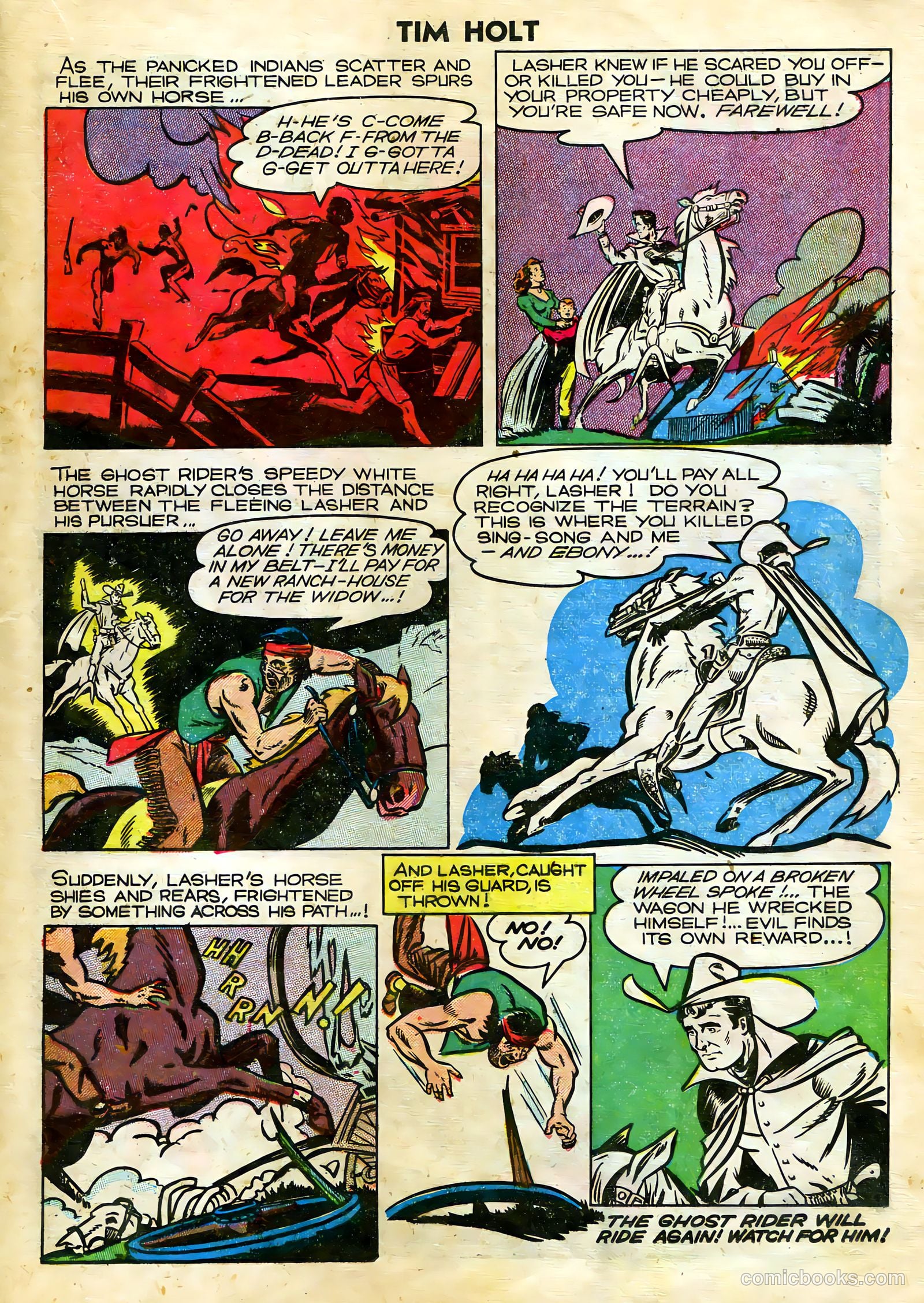 Tim Holt #11 — page 17 of 36