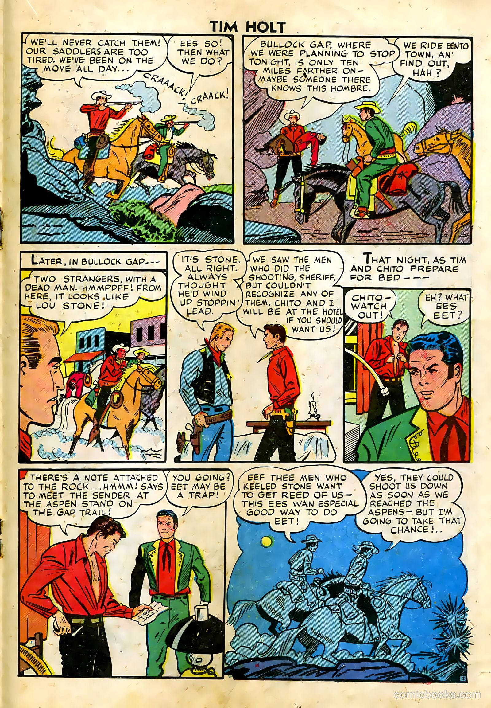 Tim Holt #11 — page 19 of 36
