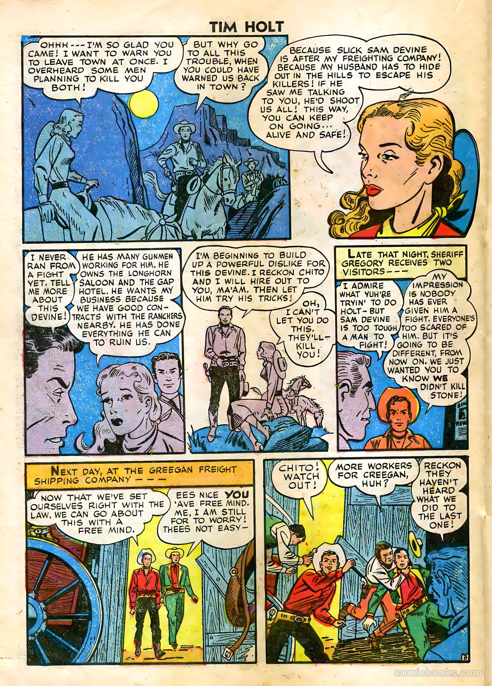 Tim Holt #11 — page 20 of 36